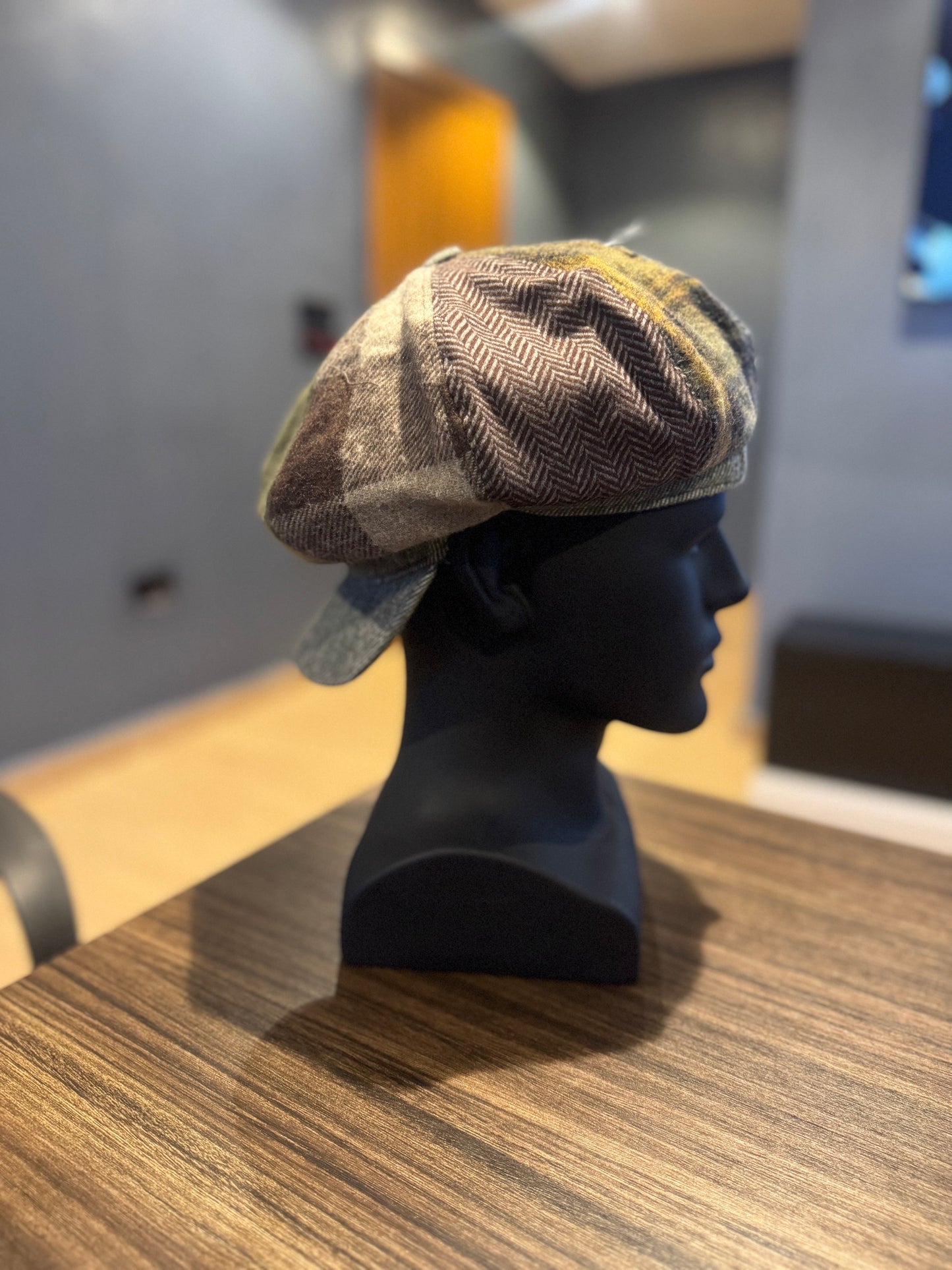 Ood Patchwork Gatsby Cap