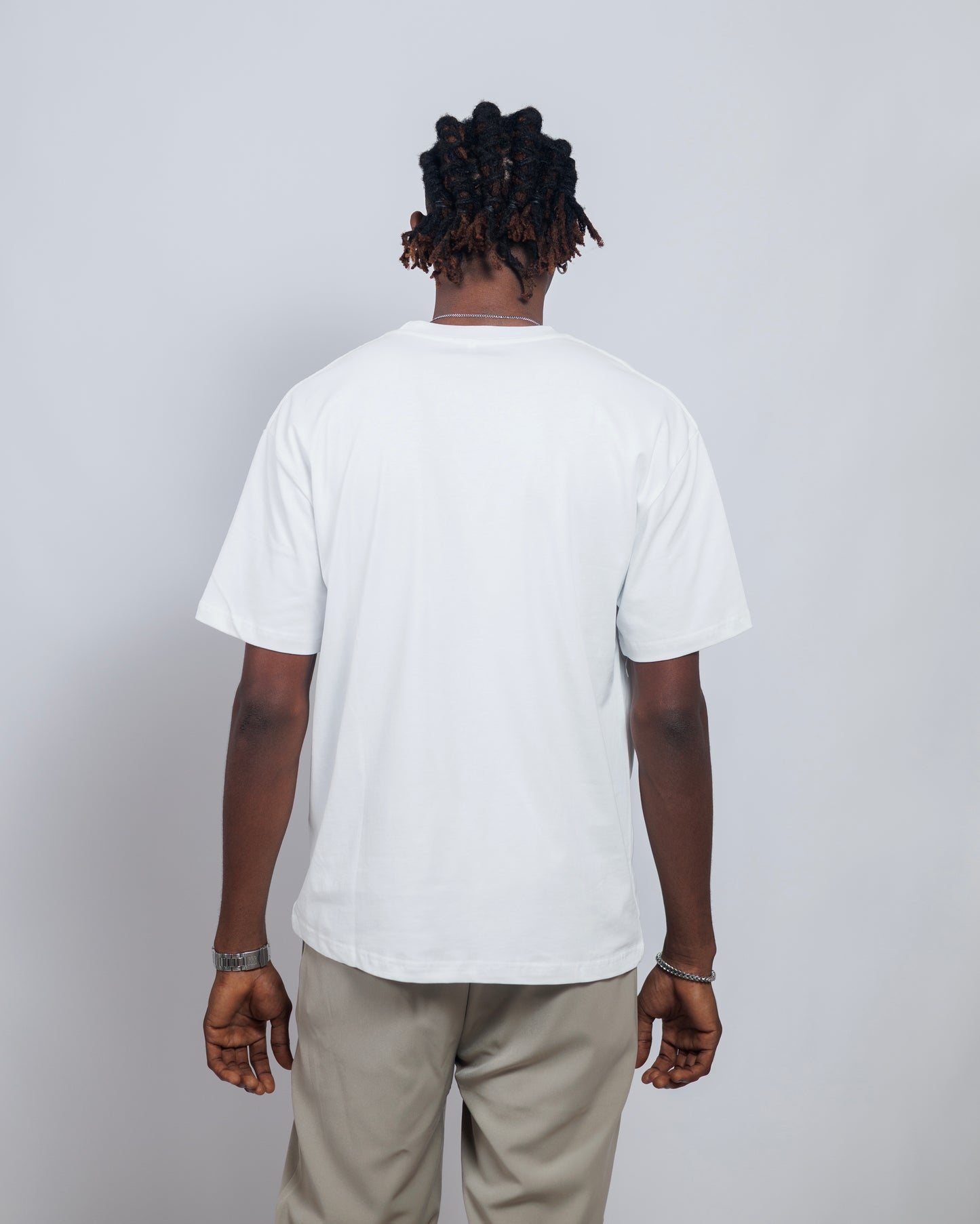 Ood Beetle Relaxed Tee in White