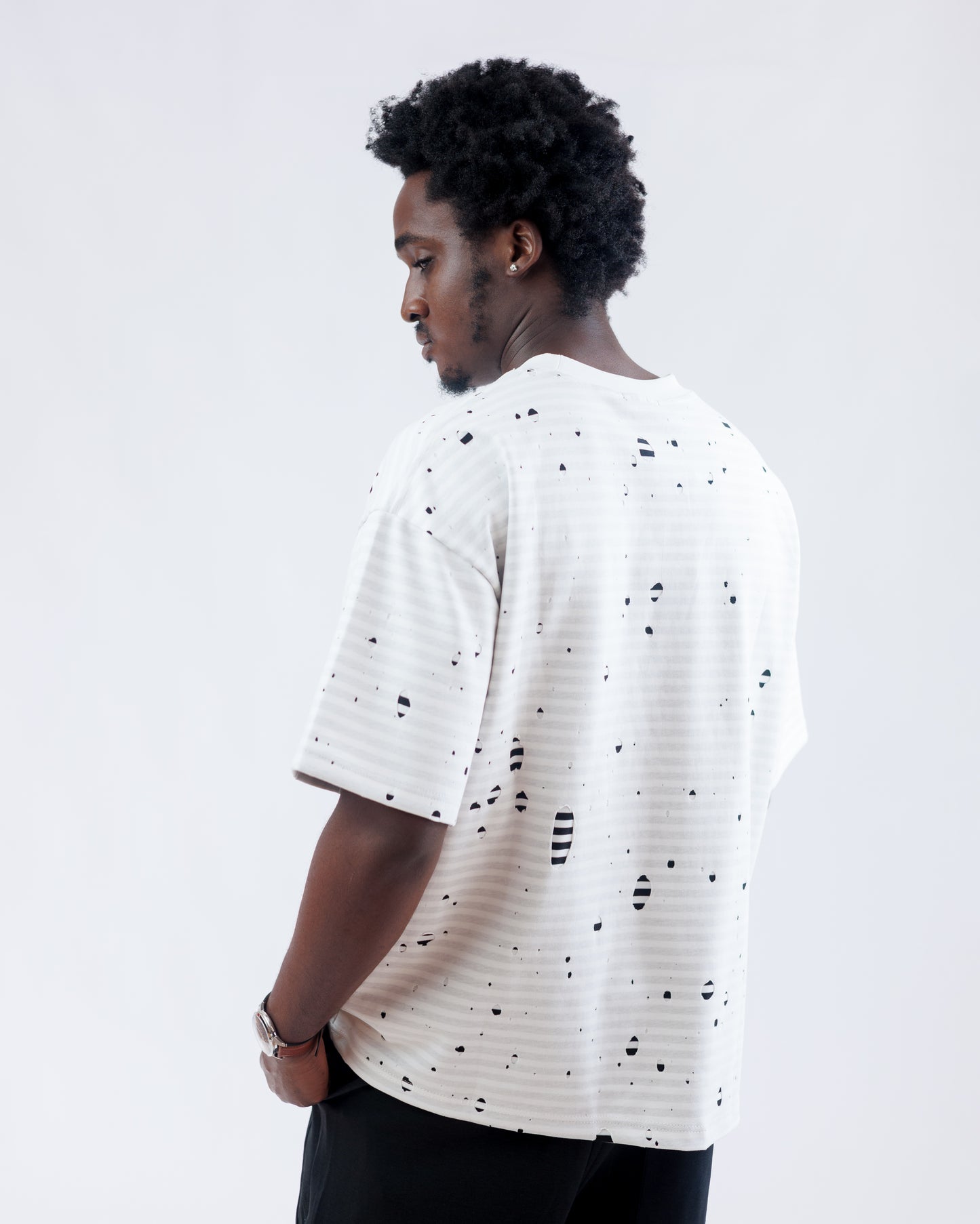 Ood Shard Oversized Tee in White