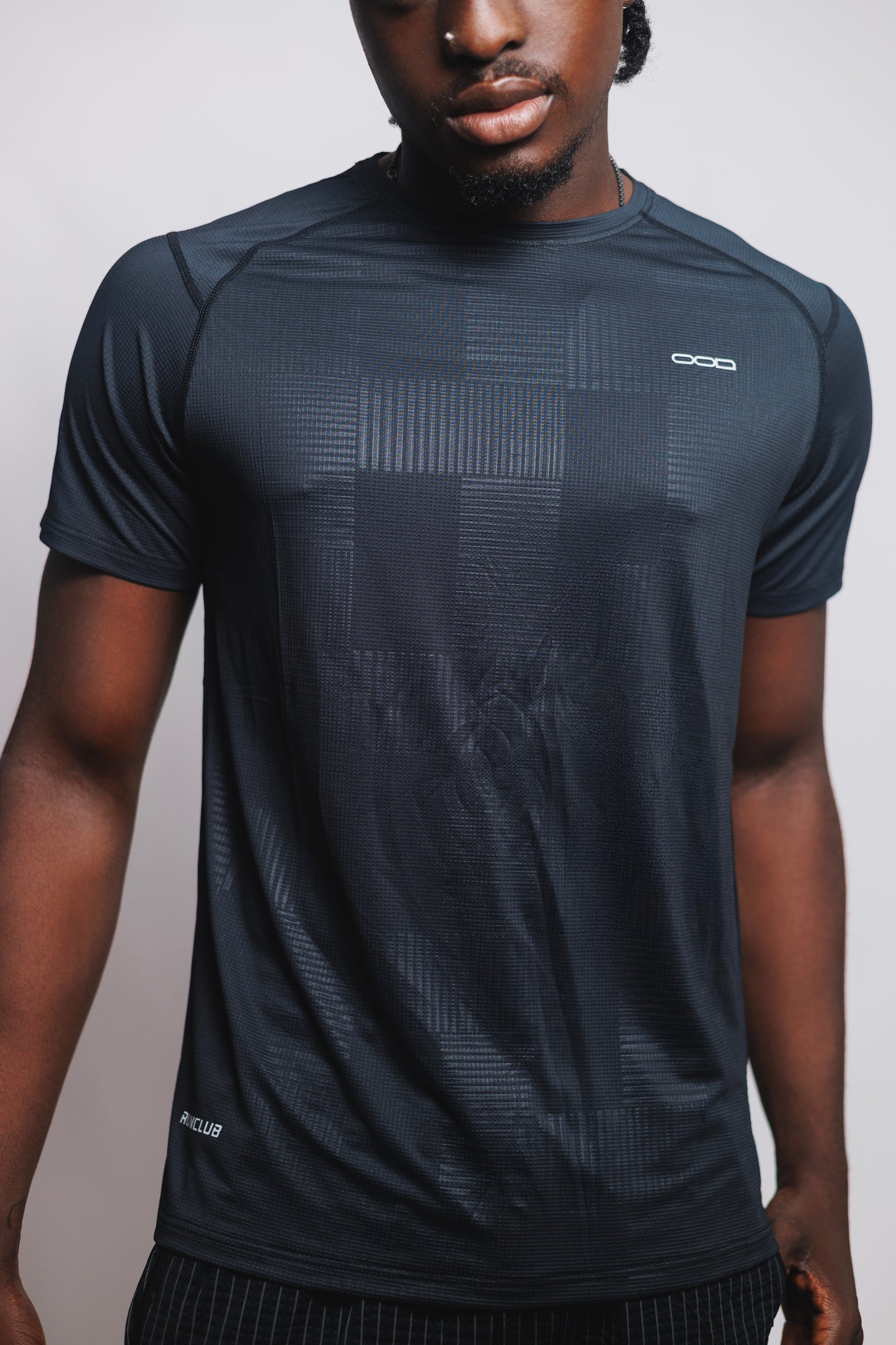 OOD Activ Core Performance Tee in Jet Black