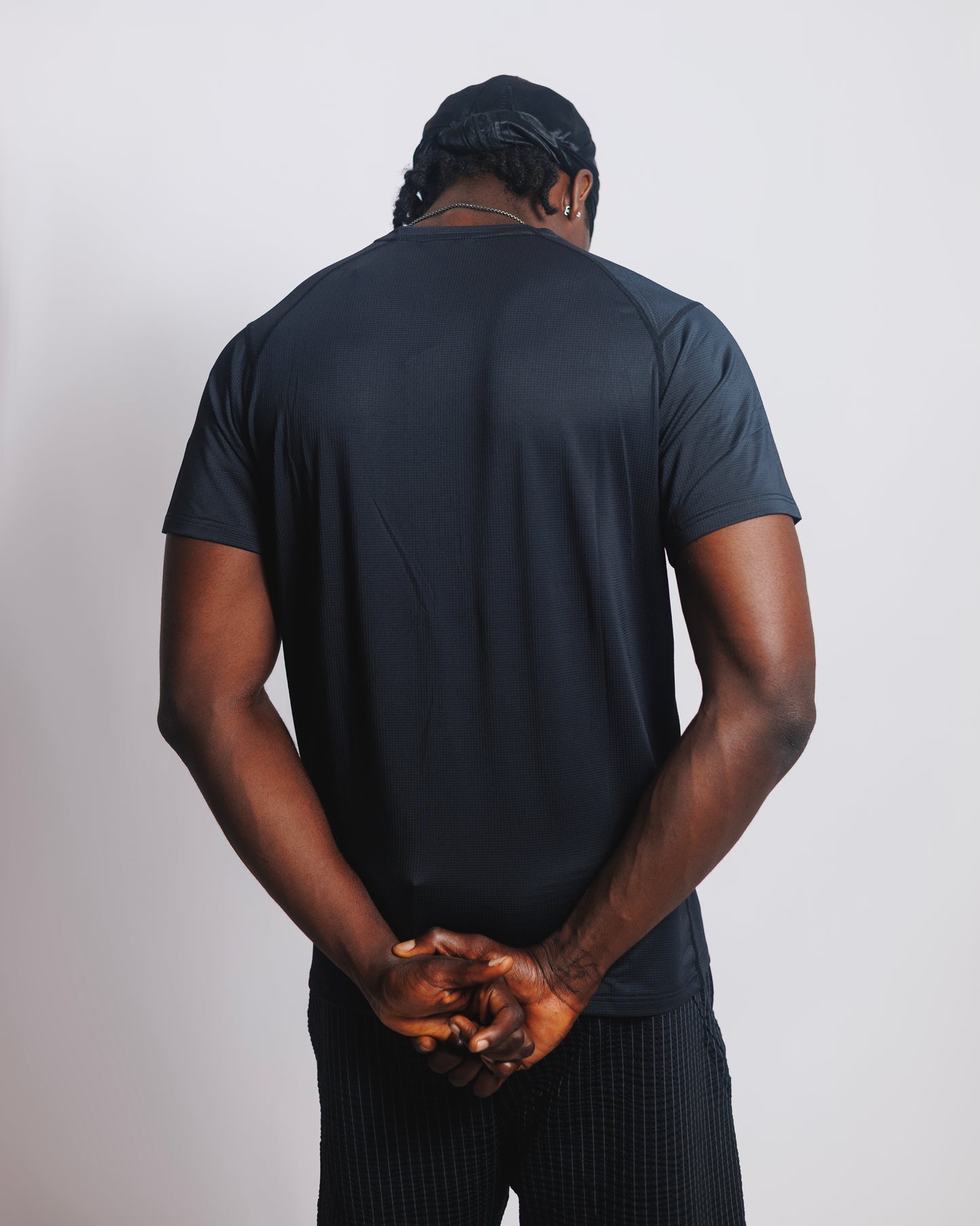 OOD Activ Core Performance Tee in Jet Black
