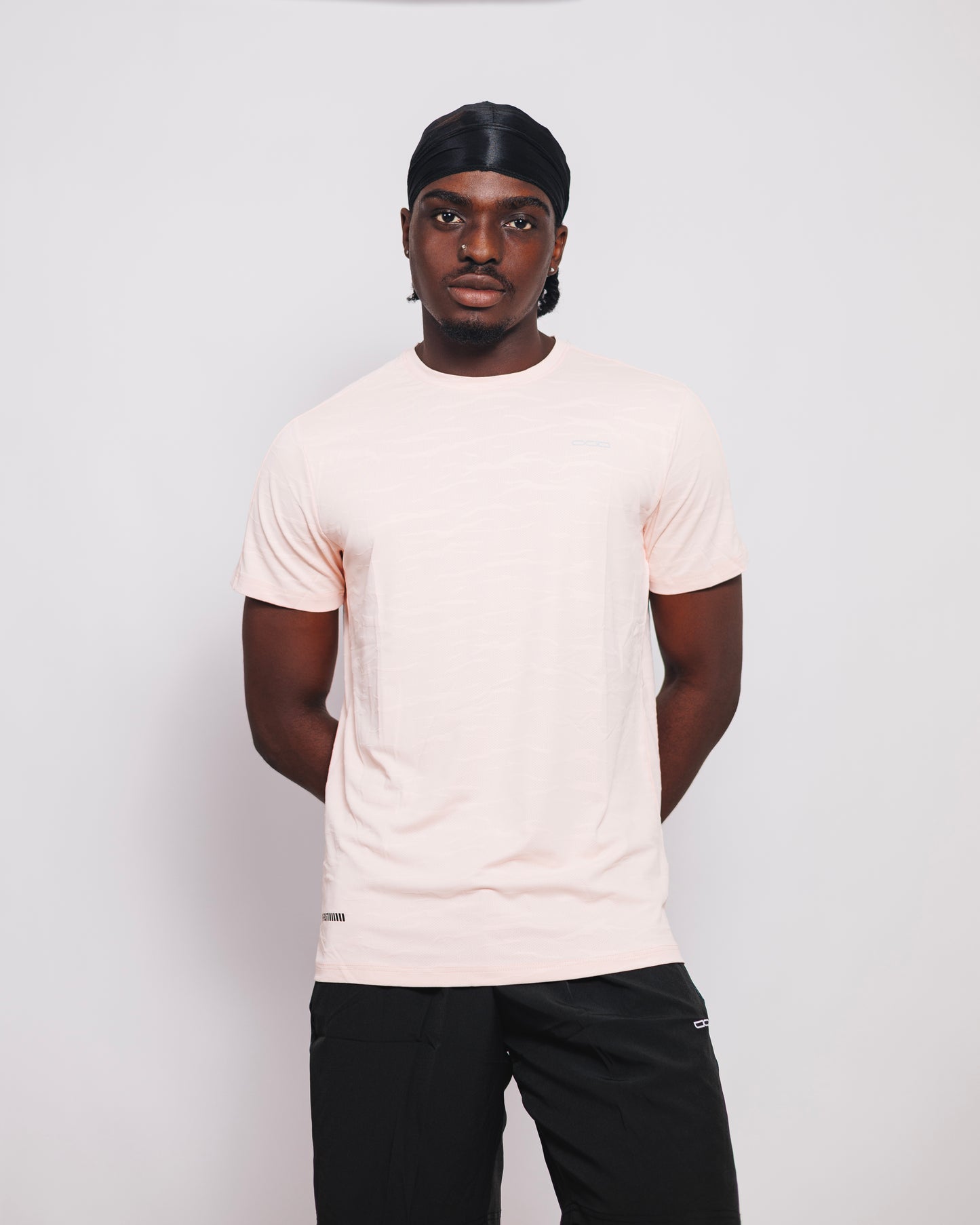 OOD Activ Performance Tee in Rose Beige