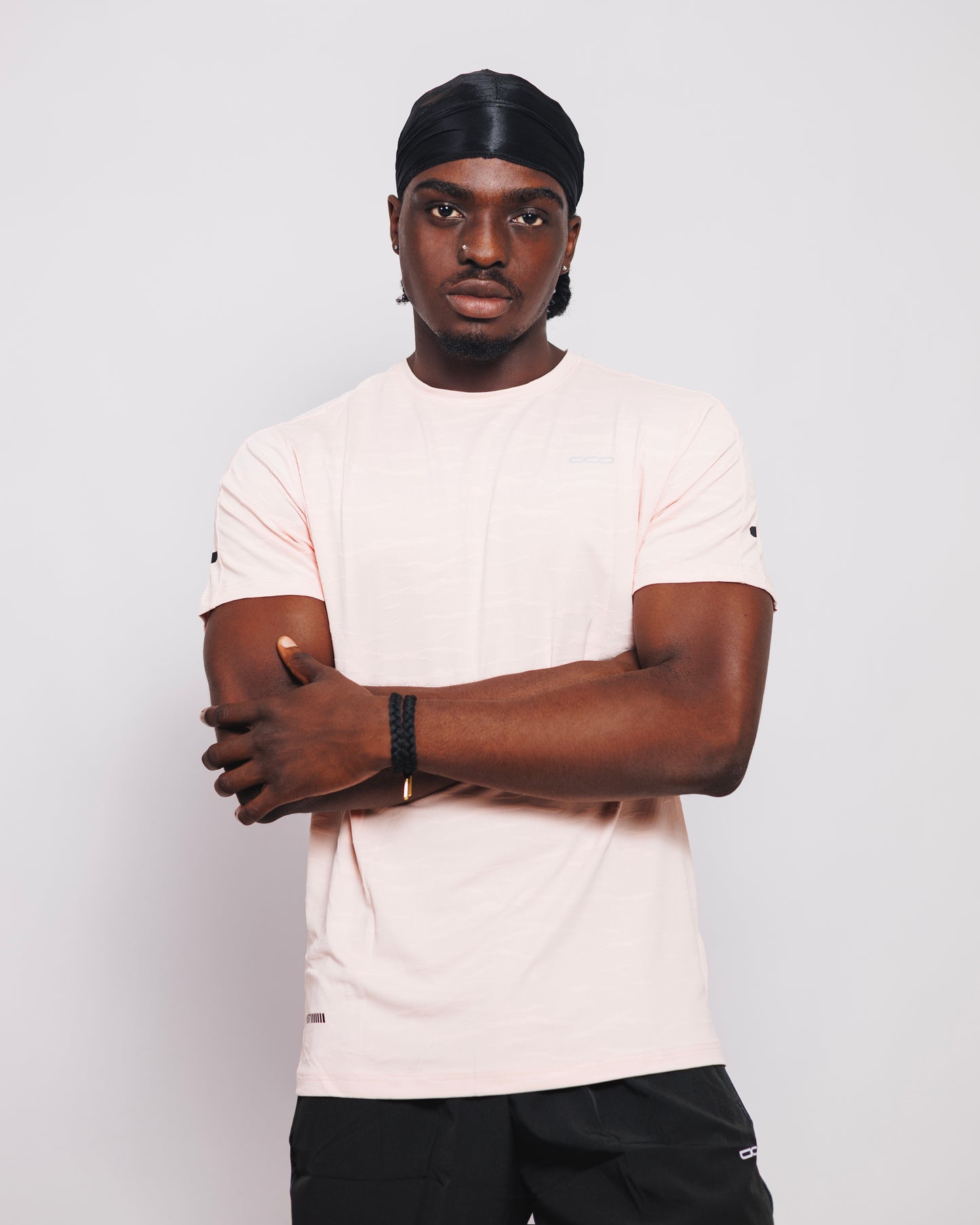 OOD Activ Performance Tee in Rose Beige