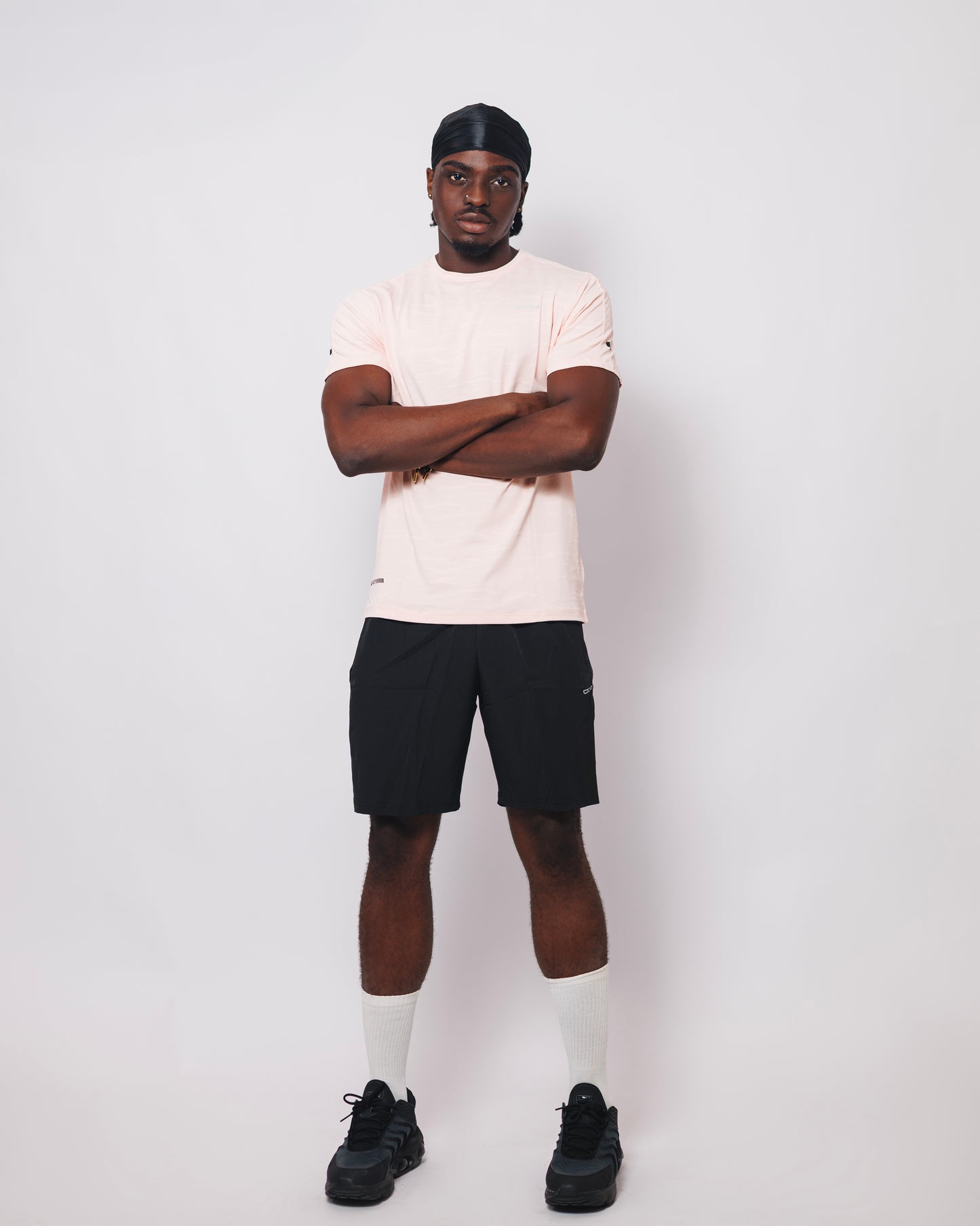 OOD Activ Performance Tee in Rose Beige
