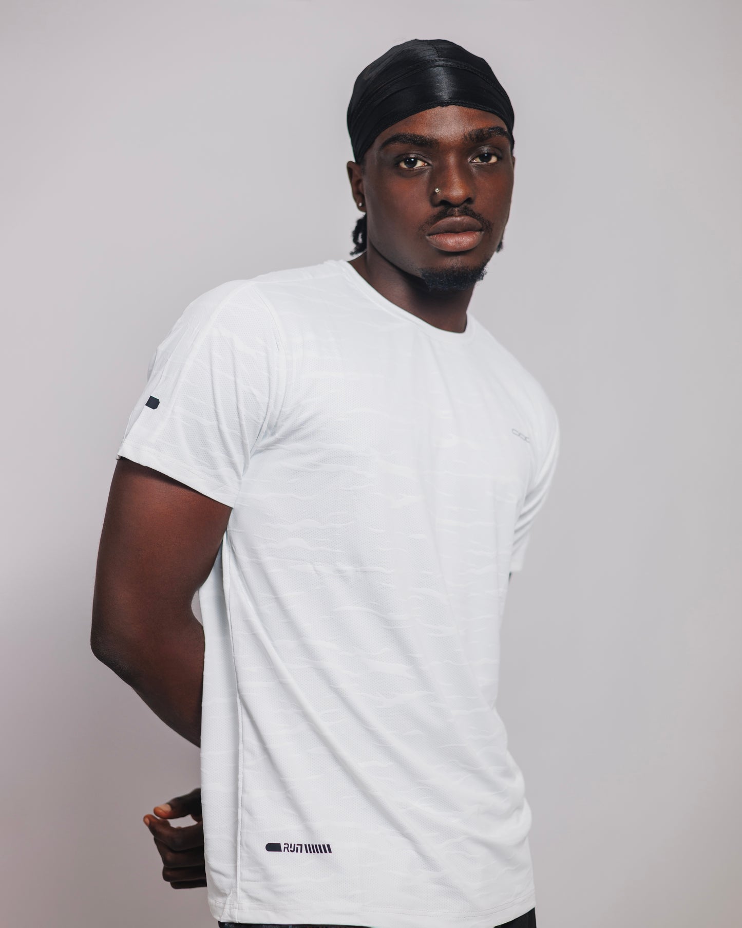 OOD Activ Performance Tee in Classic White