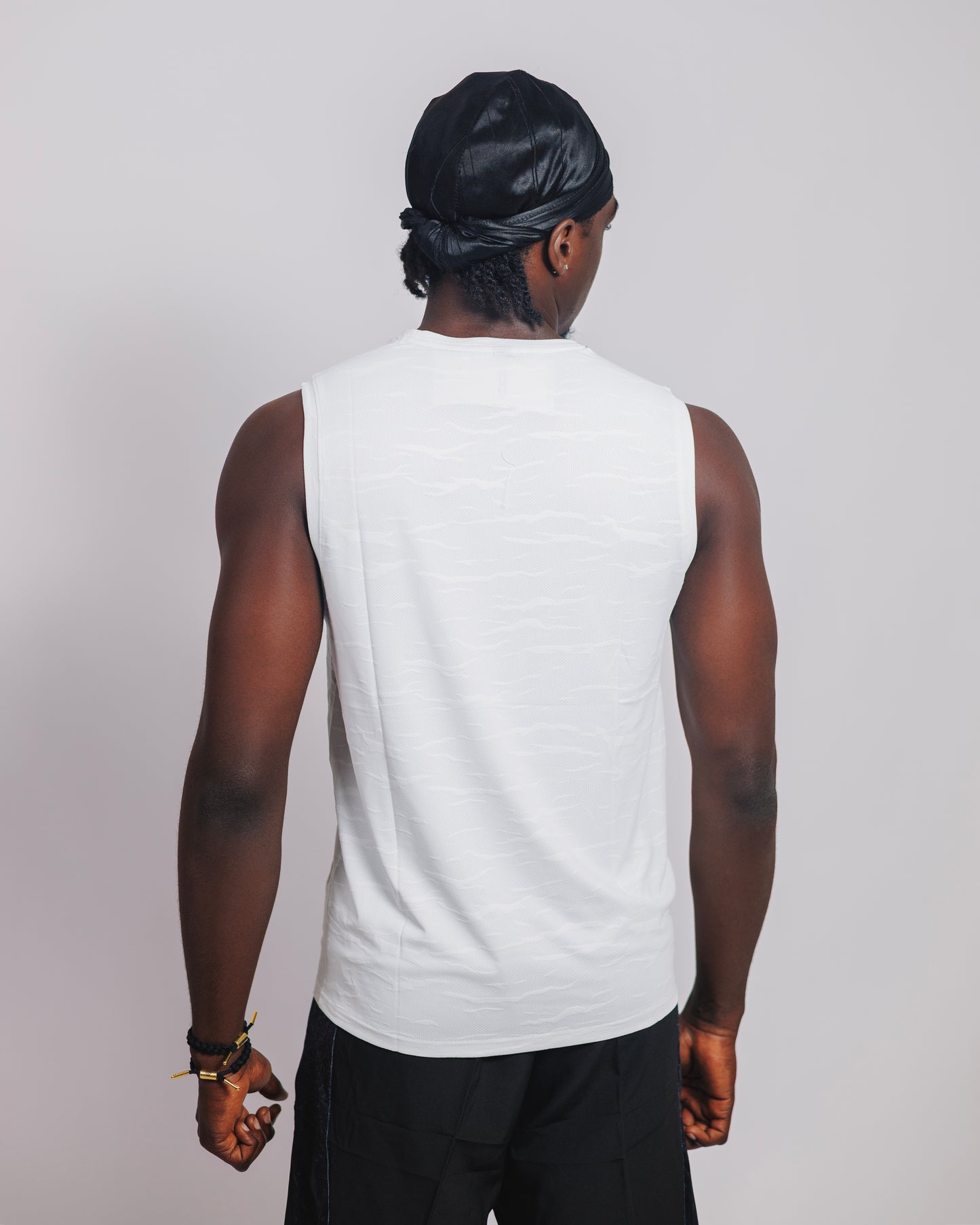 OOD Activ Anywhere Muscle Tank in Classic white