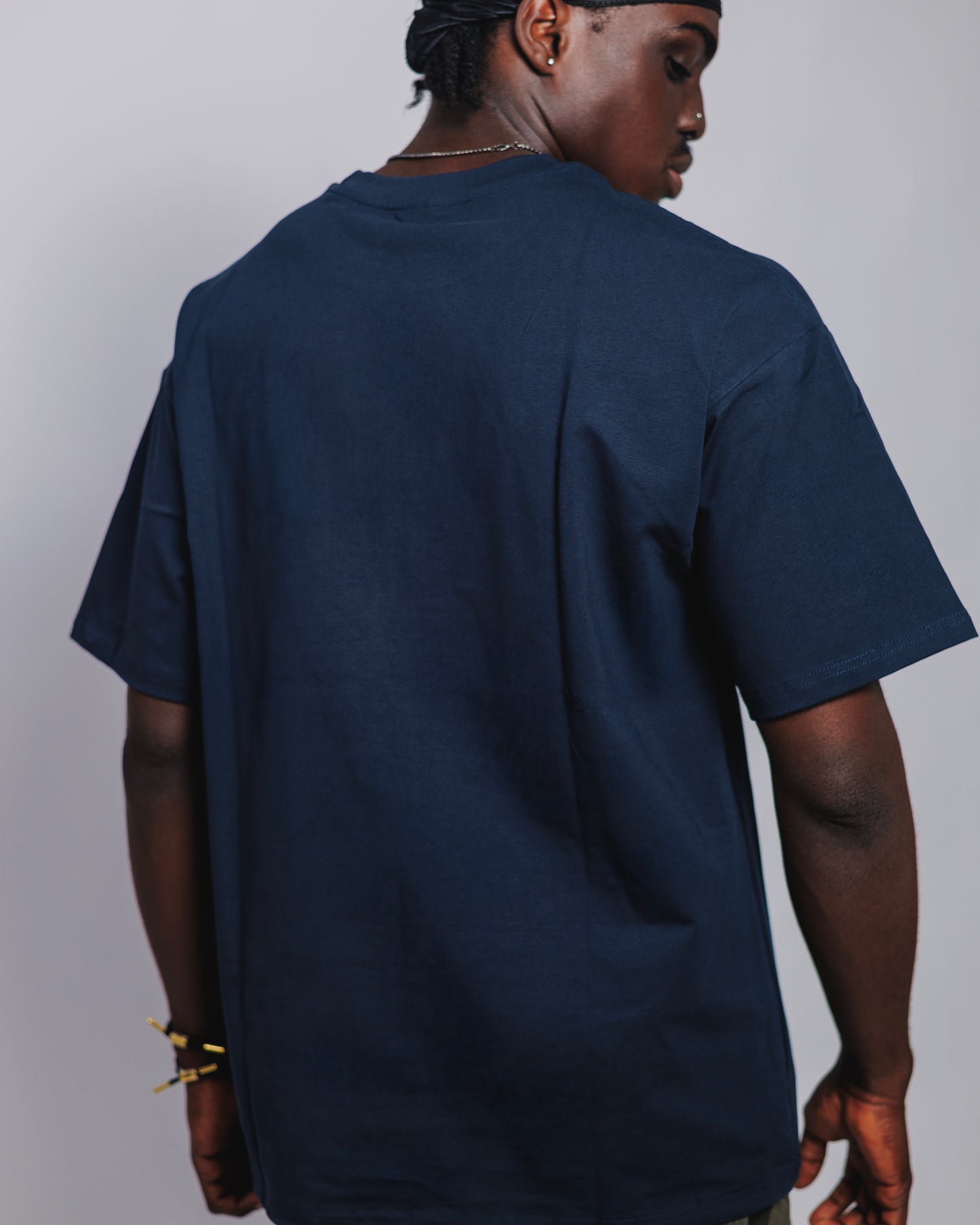 KP Chest Mark Tee in Deep Navy