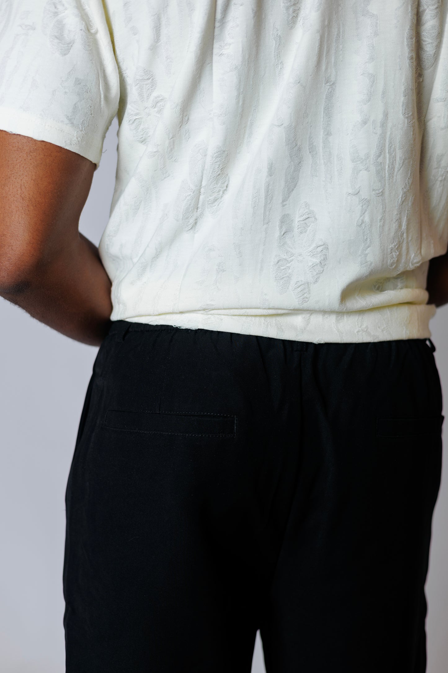 OOD Burnout Tee in Ecru