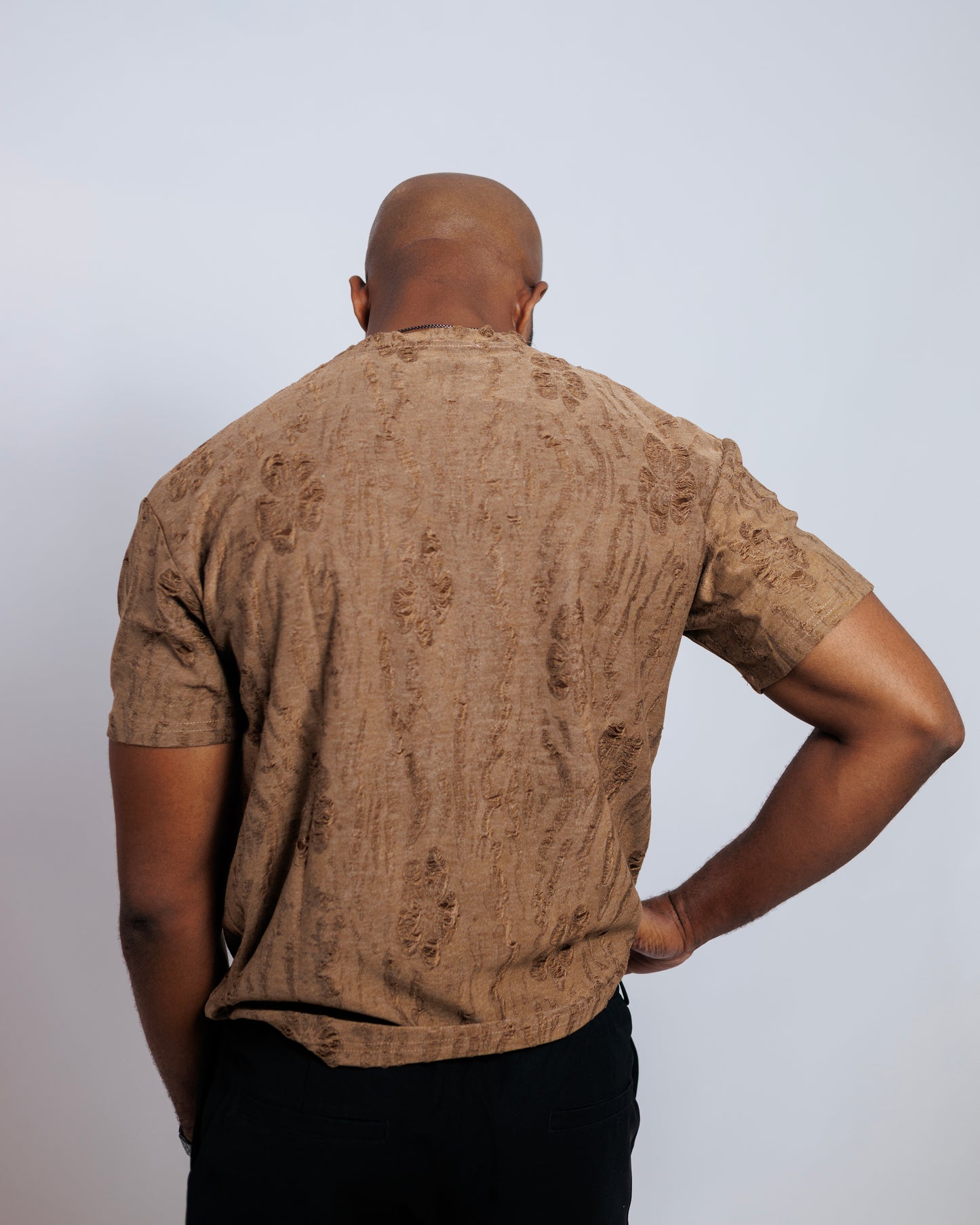 OOD Burnout Tee in Coffee