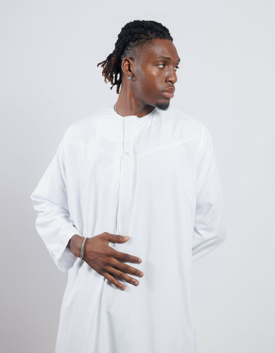 HZ Jalabiya in White