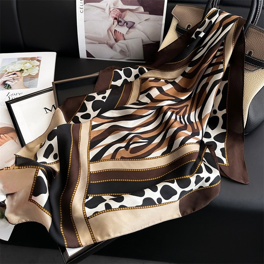 Regal Roar Mini Silk Scarf II