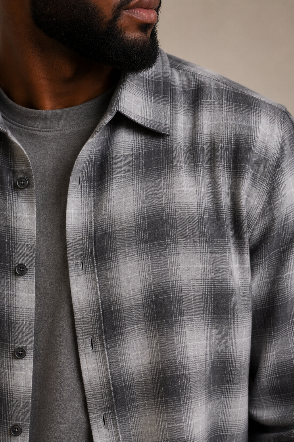 Ood Shadow Check Shirt