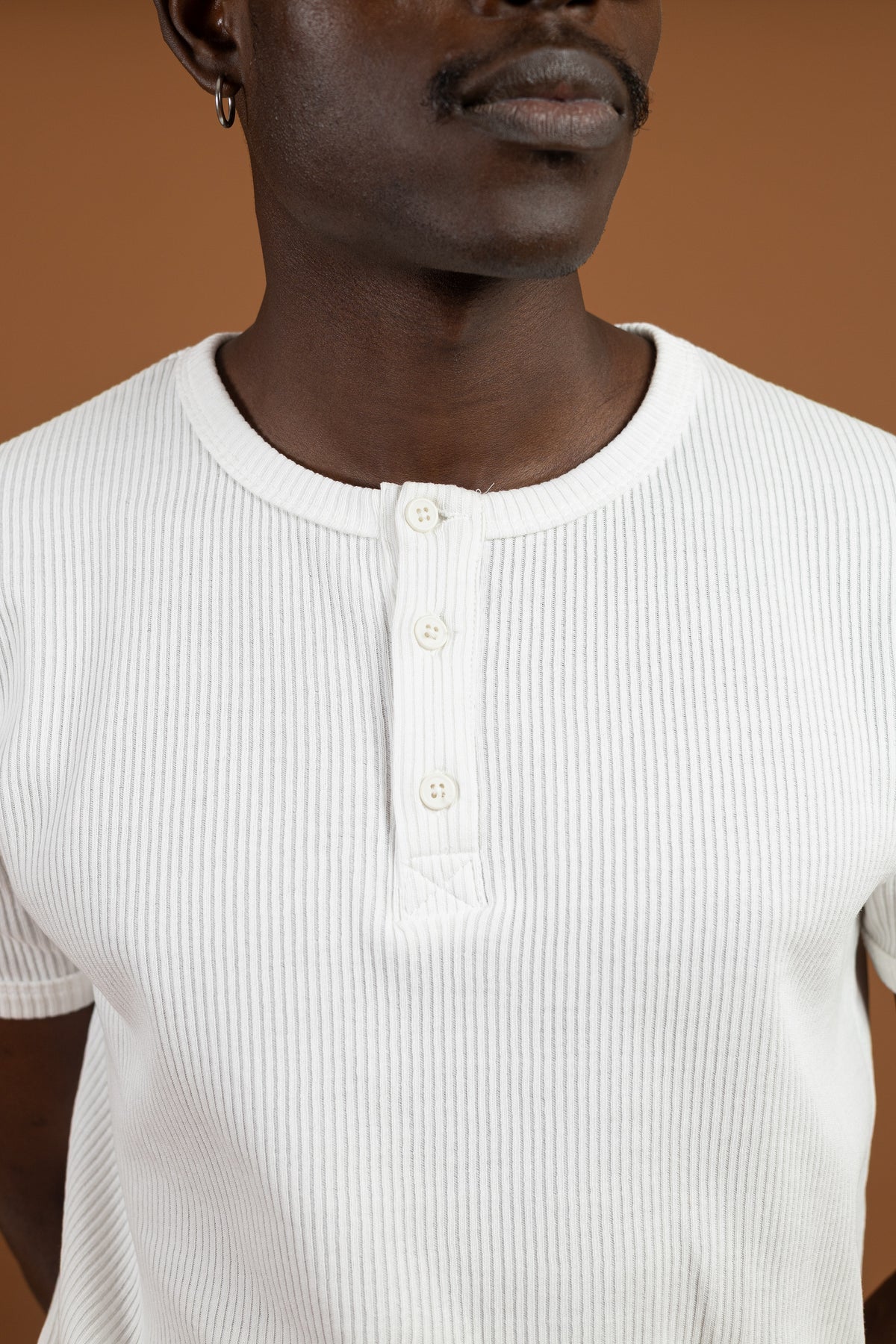 NGR Ribbed Henley Shirt