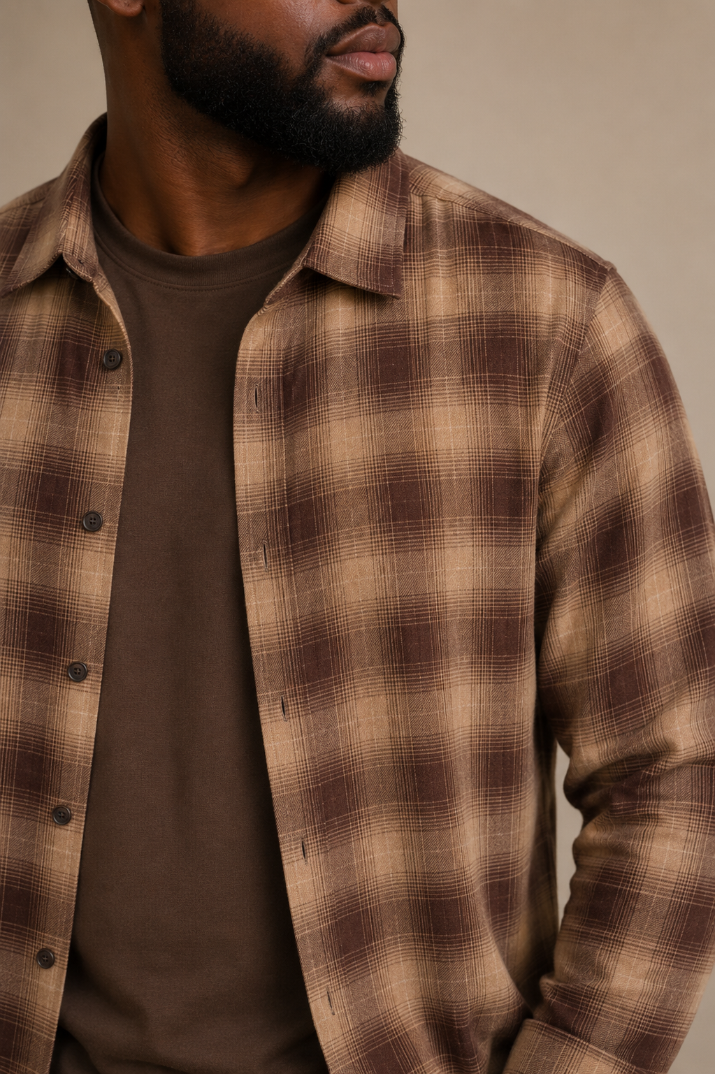 Ood Shadow Check Shirt