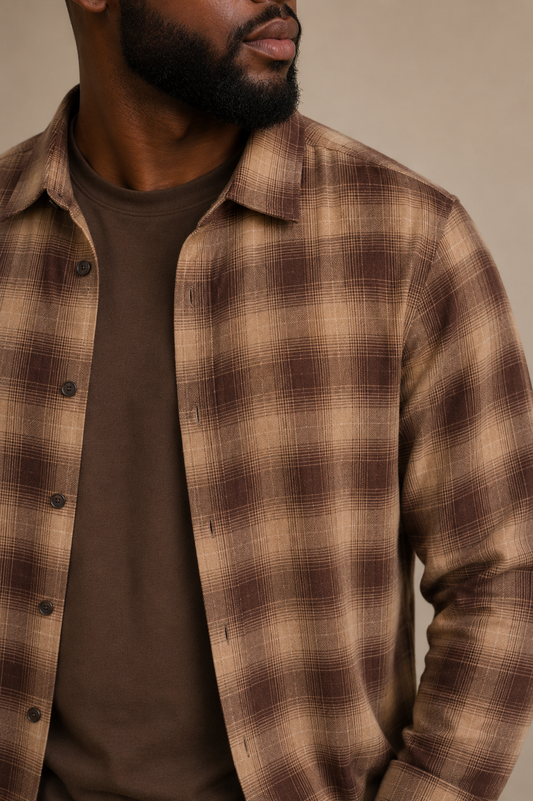 Ood Shadow Check Shirt