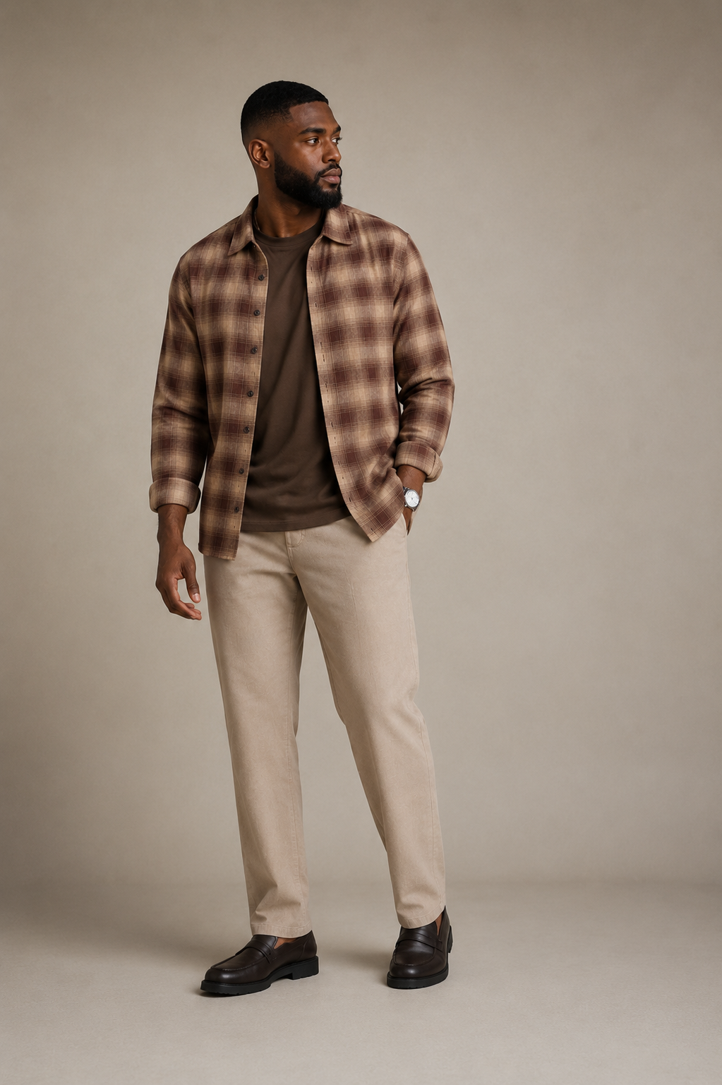 Ood Shadow Check Shirt