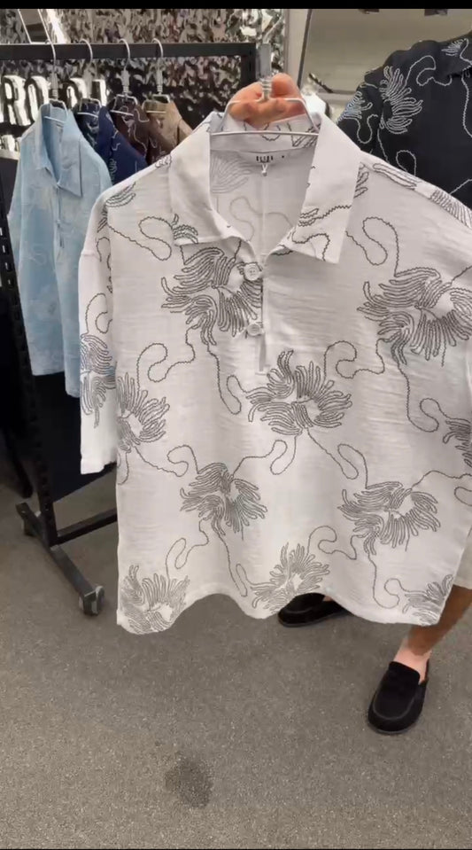 Ood Coral Stitch Shirt