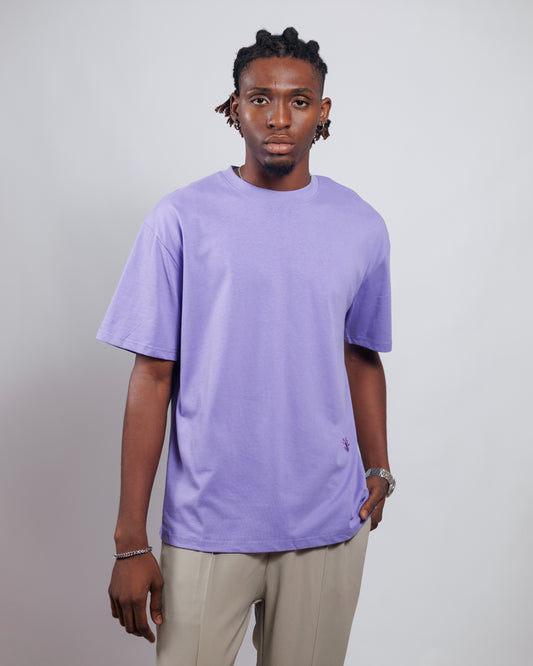 Ood Beetle Relaxed Tee in Lavender