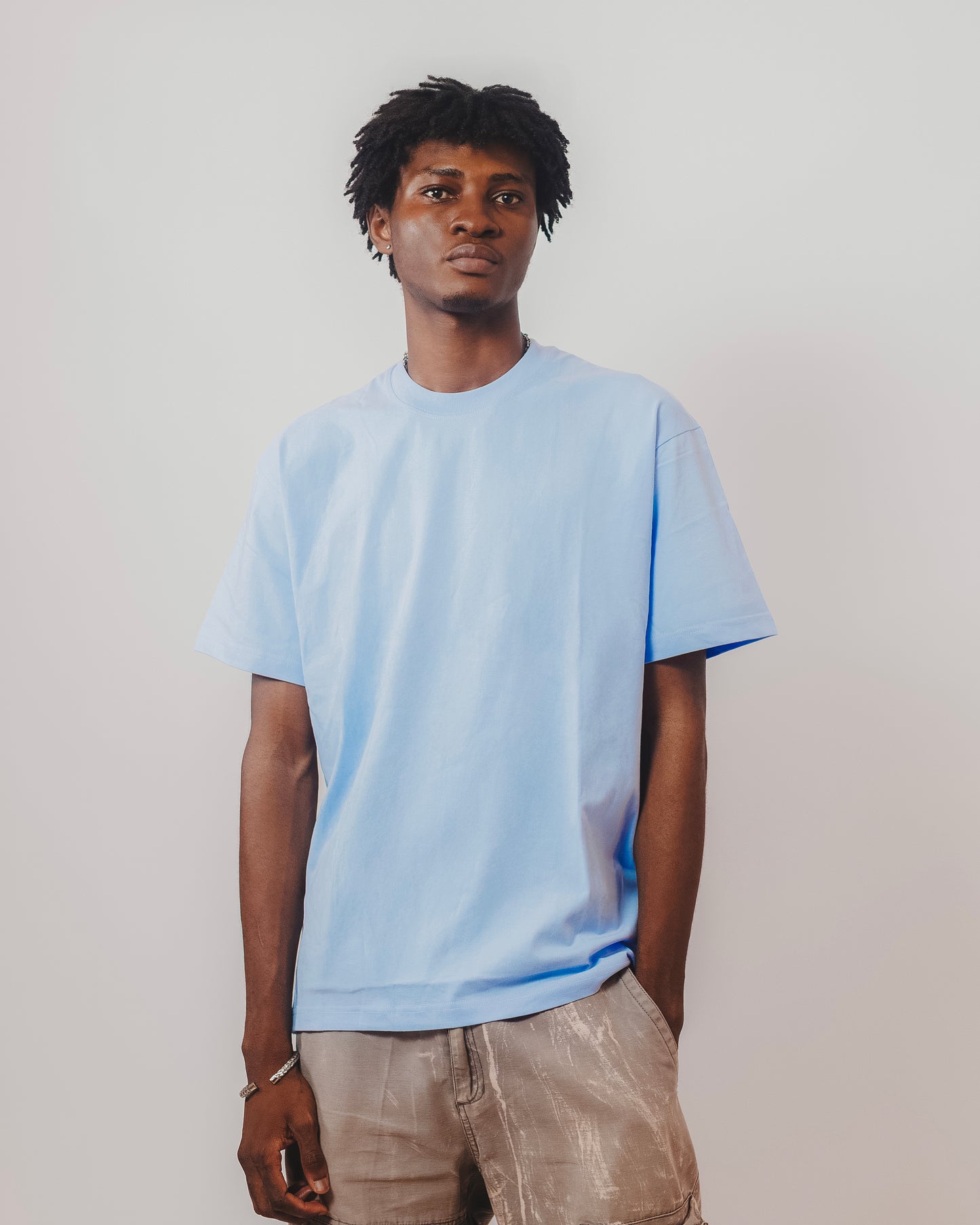 Classic T-Shirt in Glacier Blue