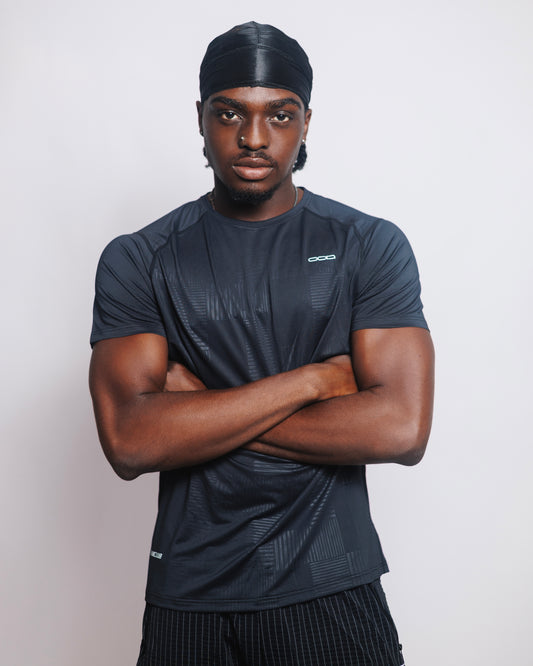 OOD Activ Core Performance Tee in Jet Black