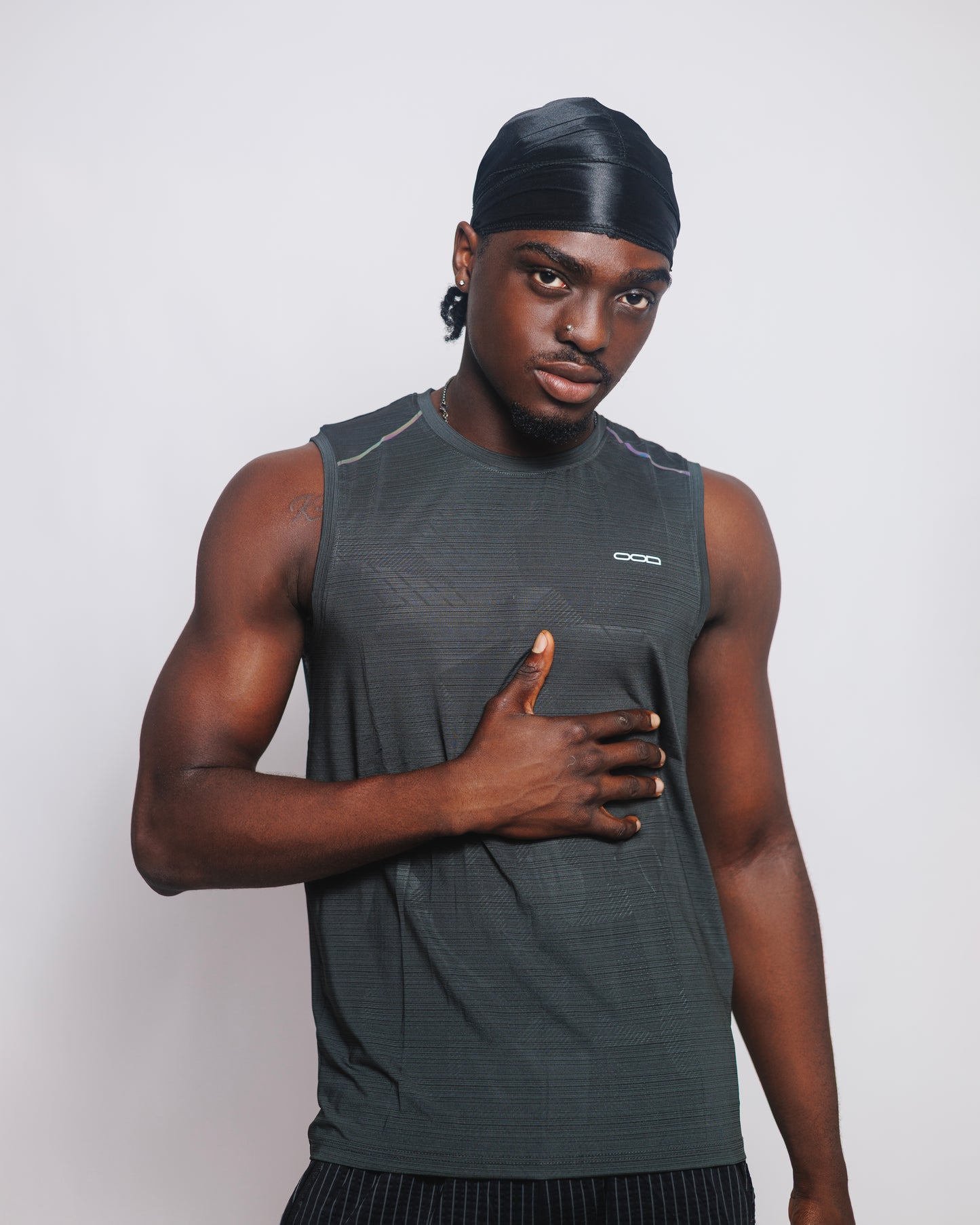 OOD Activ Core Muscle Tank in Army Green