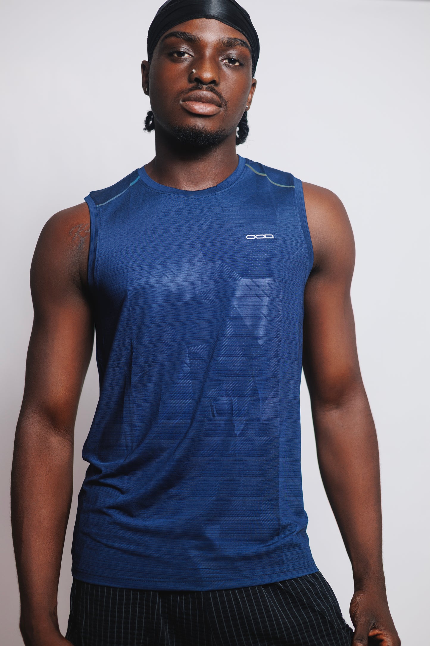 OOD Activ Core Muscle Tank in Cobalt Blue