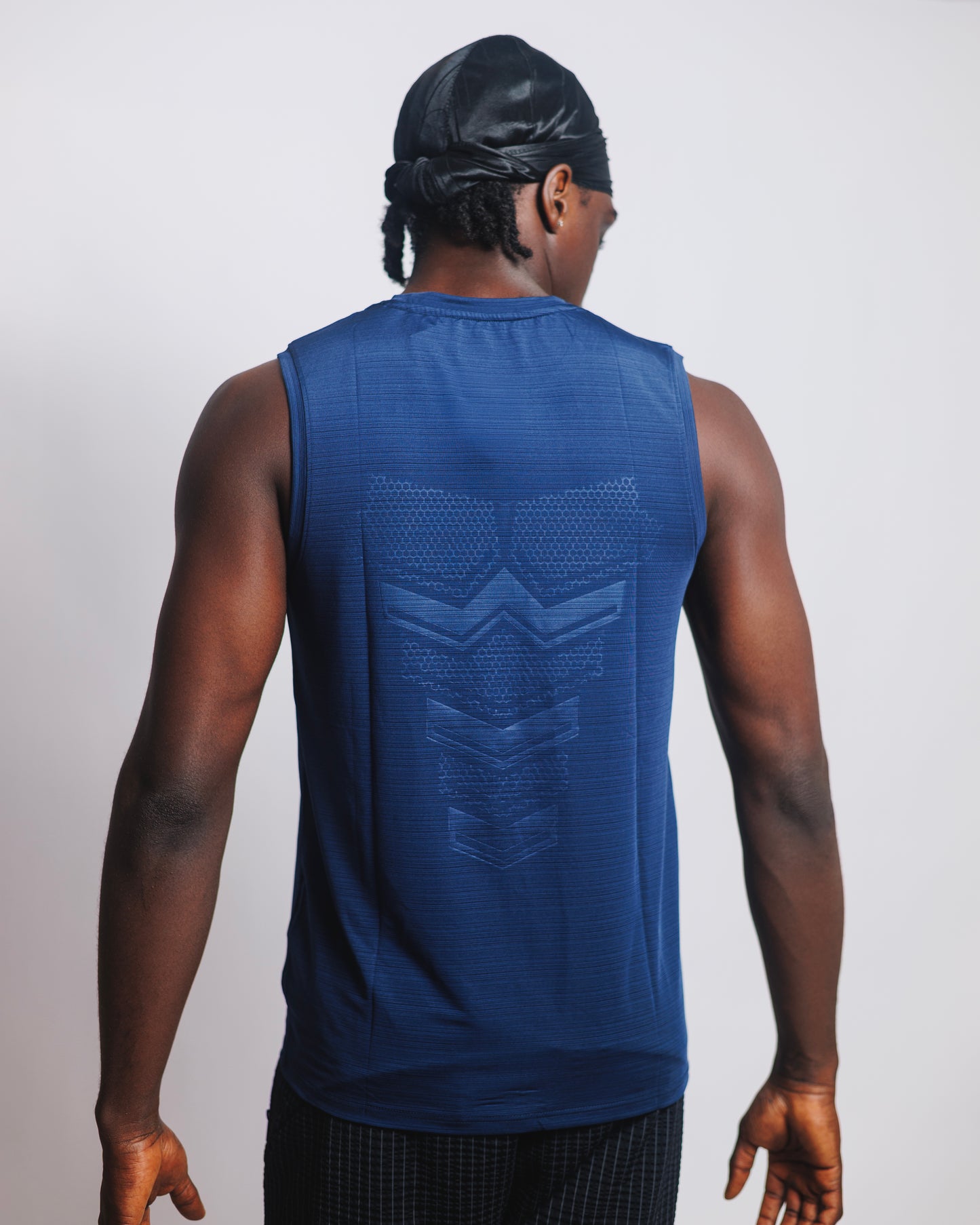 OOD Activ Core Muscle Tank in Cobalt Blue