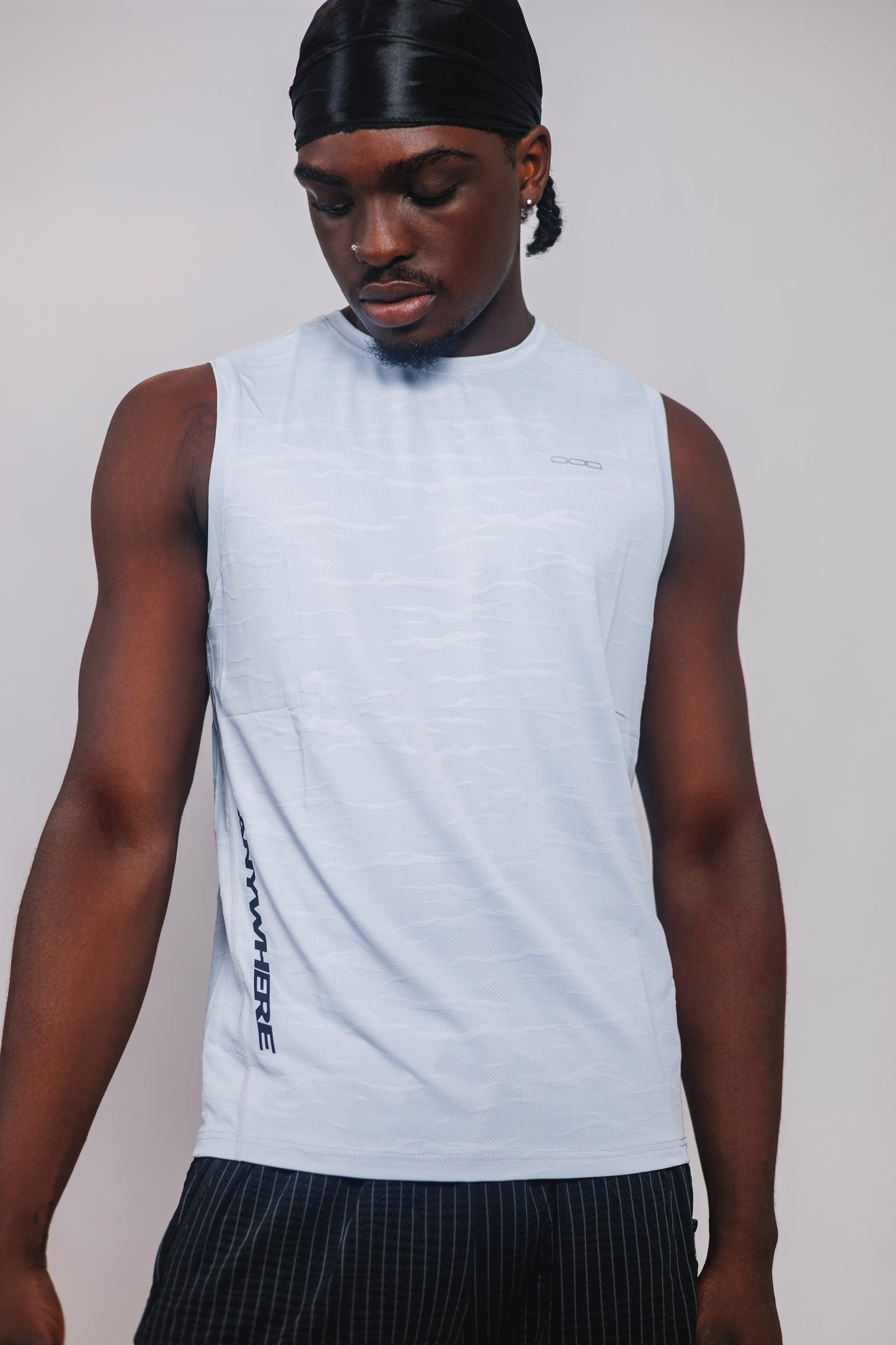 OOD Activ Anywhere Muscle Tank in Ash Lilac