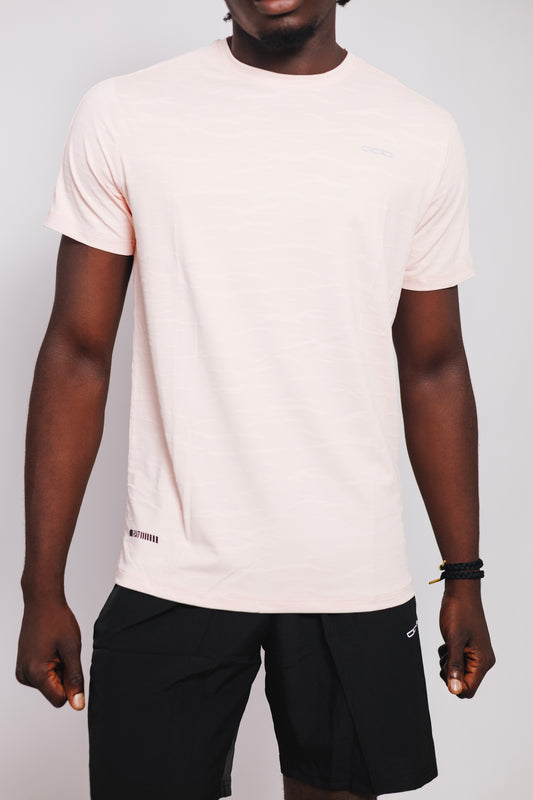 OOD Activ Performance Tee in Rose Beige