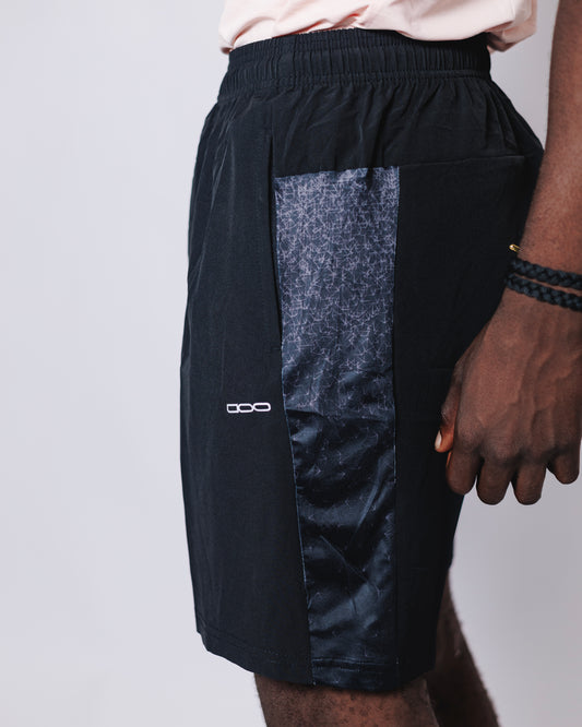 OOD Activ Flex Training Shorts in Jet Black