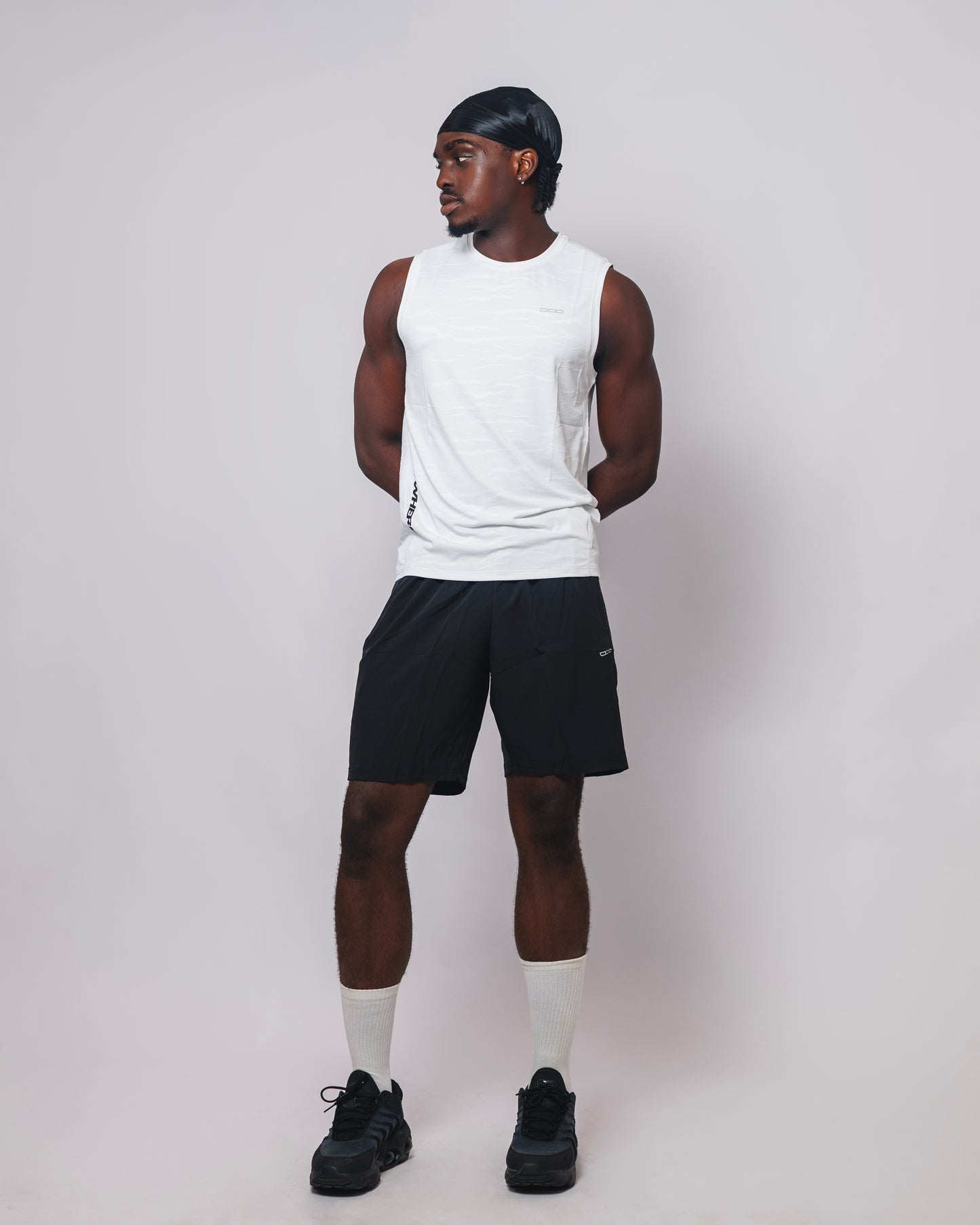 OOD Activ Anywhere Muscle Tank in Classic white