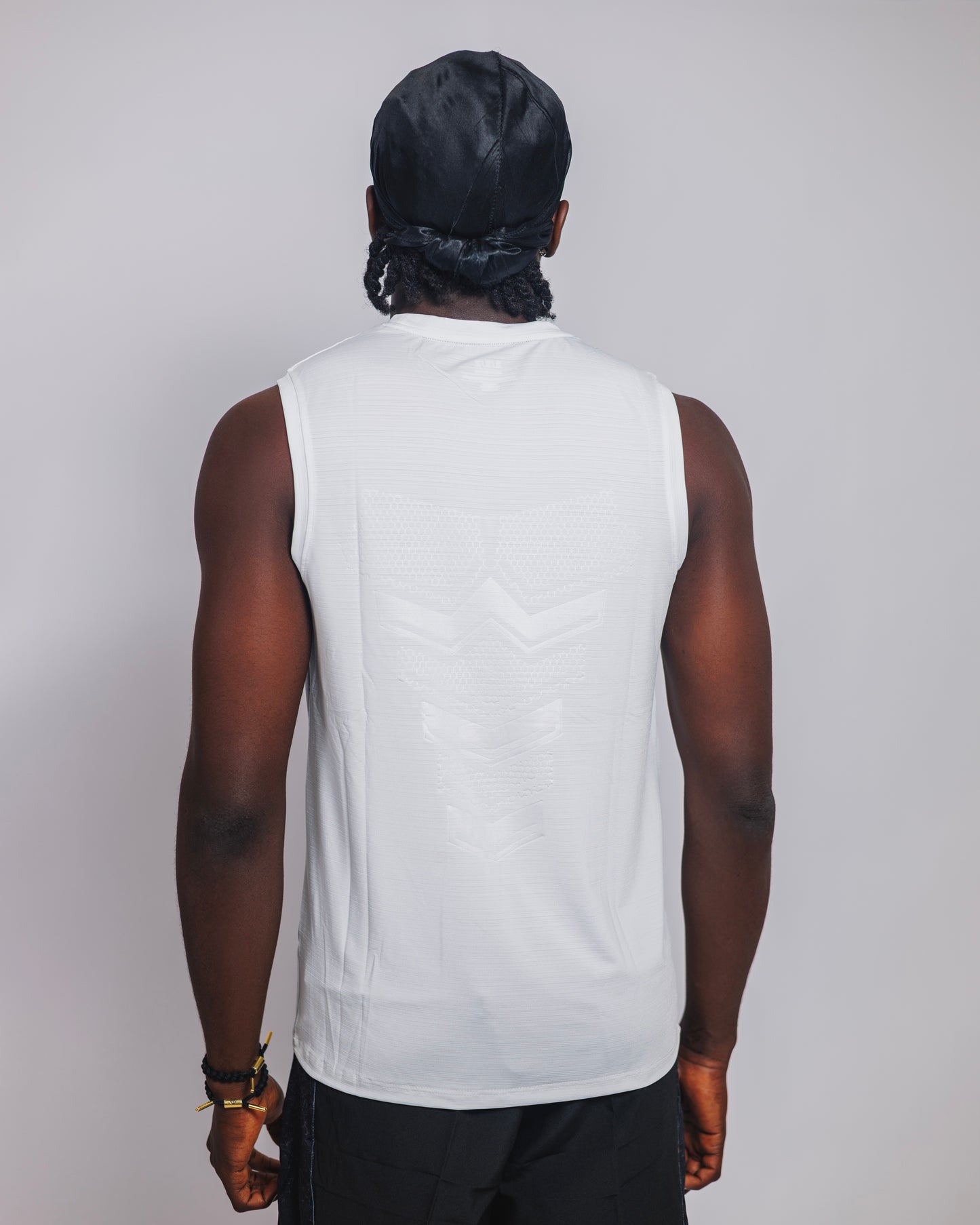 Ood Activ Core Muscle Tank in Classic white