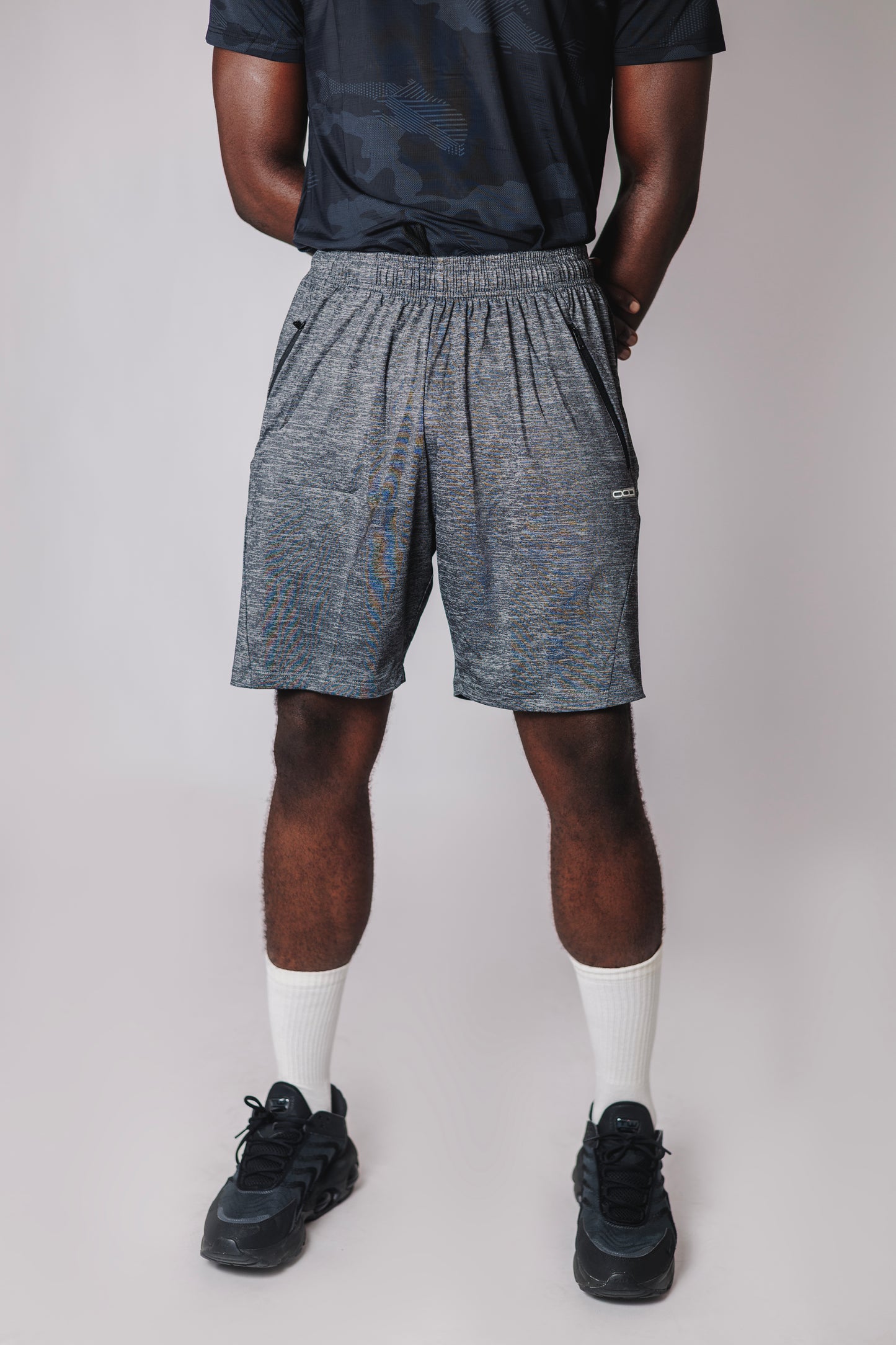 OOD Activ Performance Shorts in Heather Grey