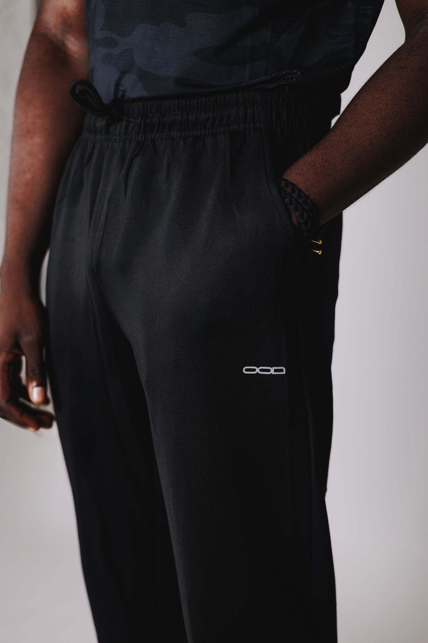 OOD Activ Mesh Joggers in Jet Black