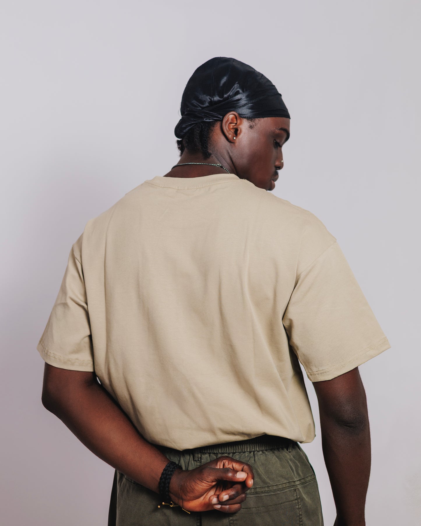KP Chest Mark Tee in Sandstone