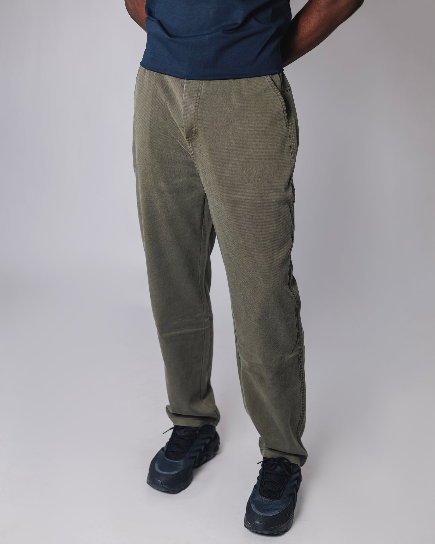 OOD Relaxed Fit Chinos in Olive
