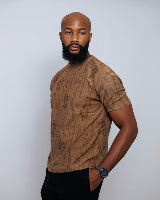 OOD Burnout Tee in Coffee