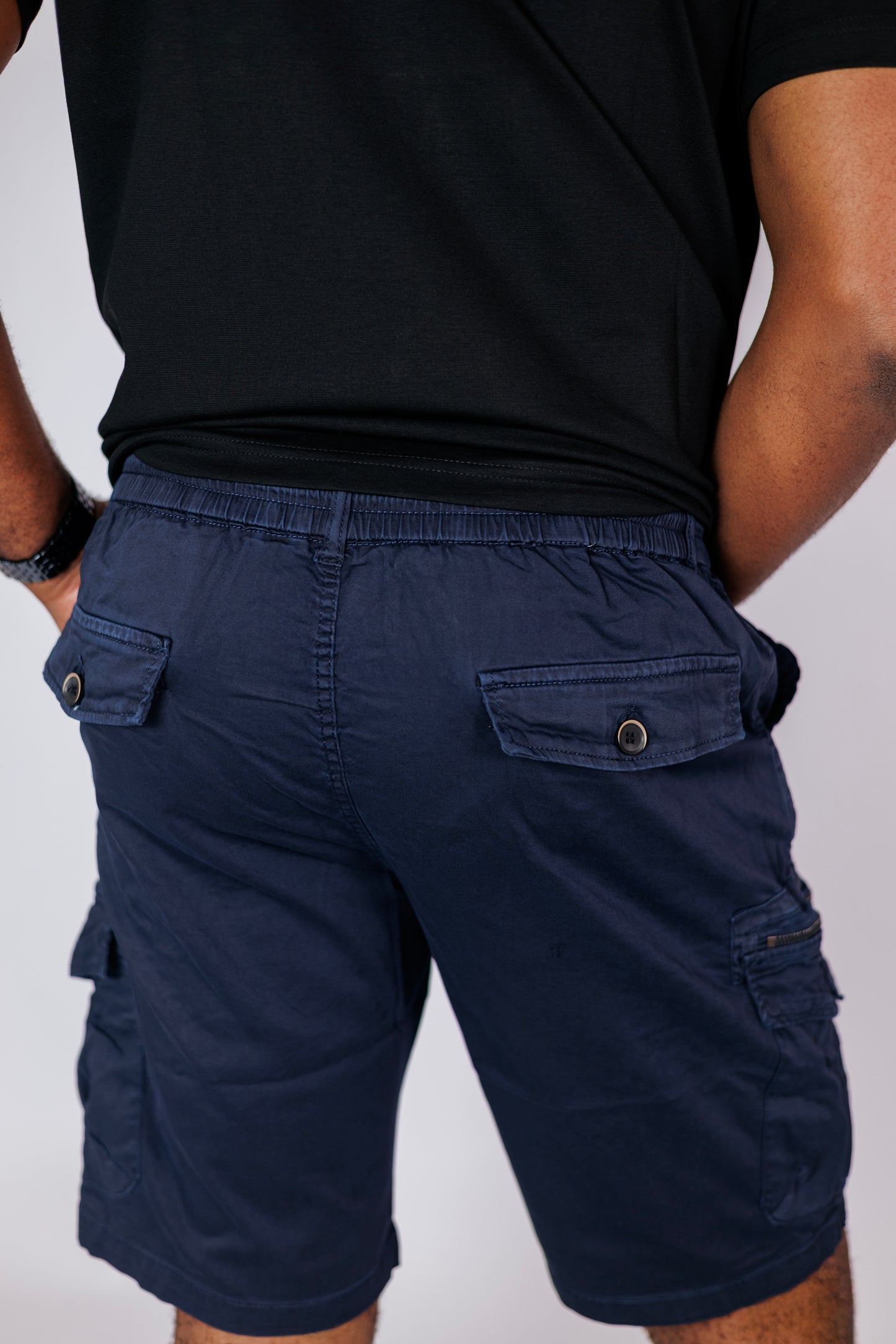 OOD Cargo Shorts in Marine Blue