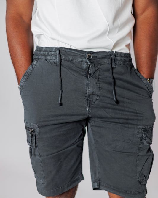 OOD Cargo Shorts in Steel Grey
