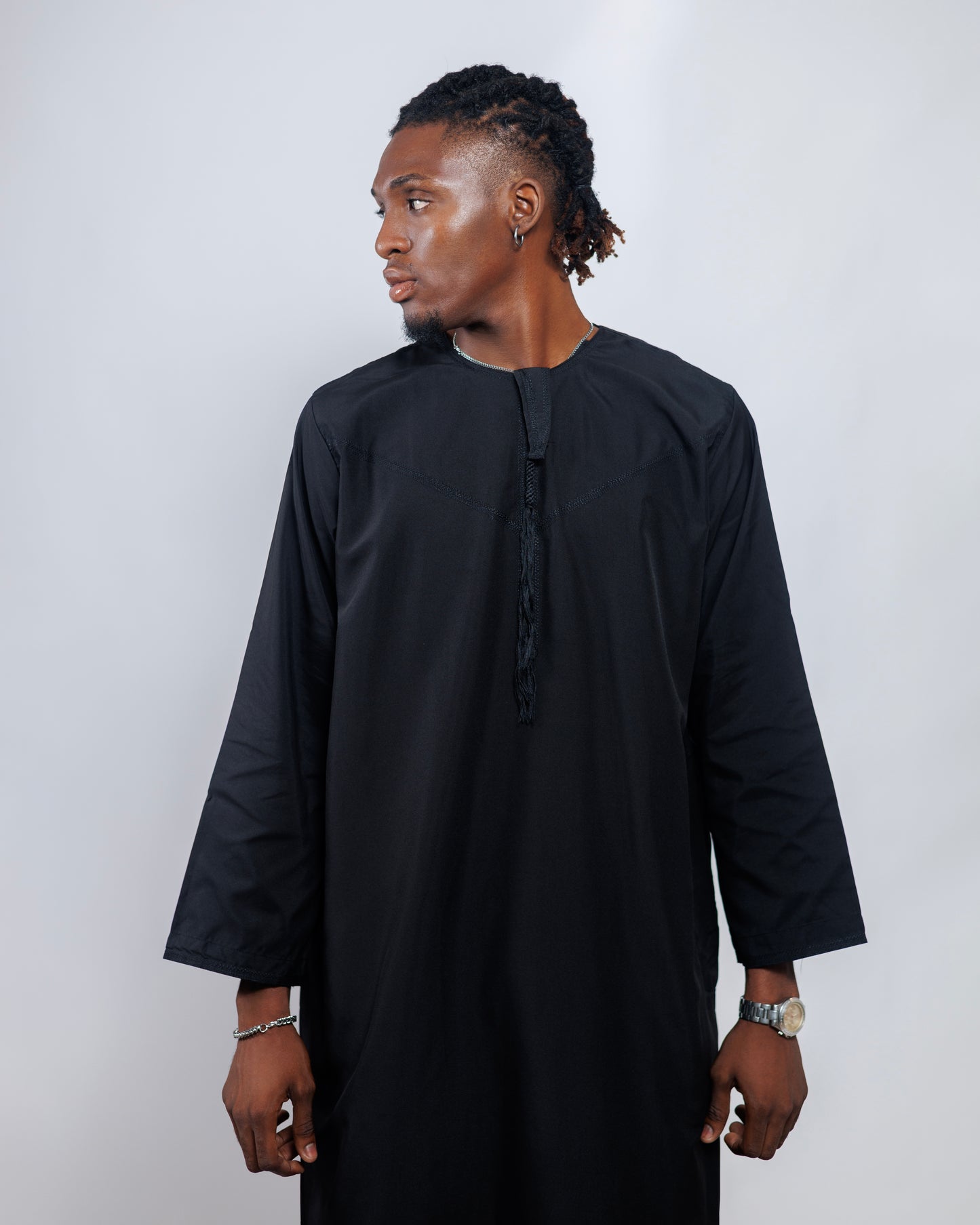 HZ Jalabiya in Black