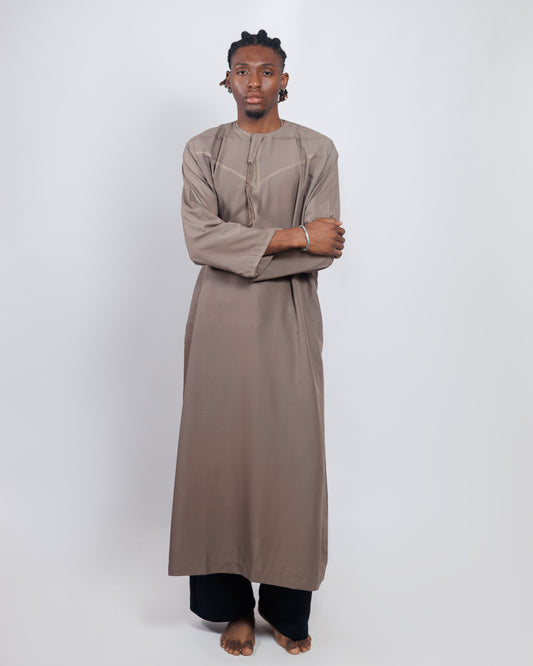 HZ Jalabiya in Taupe