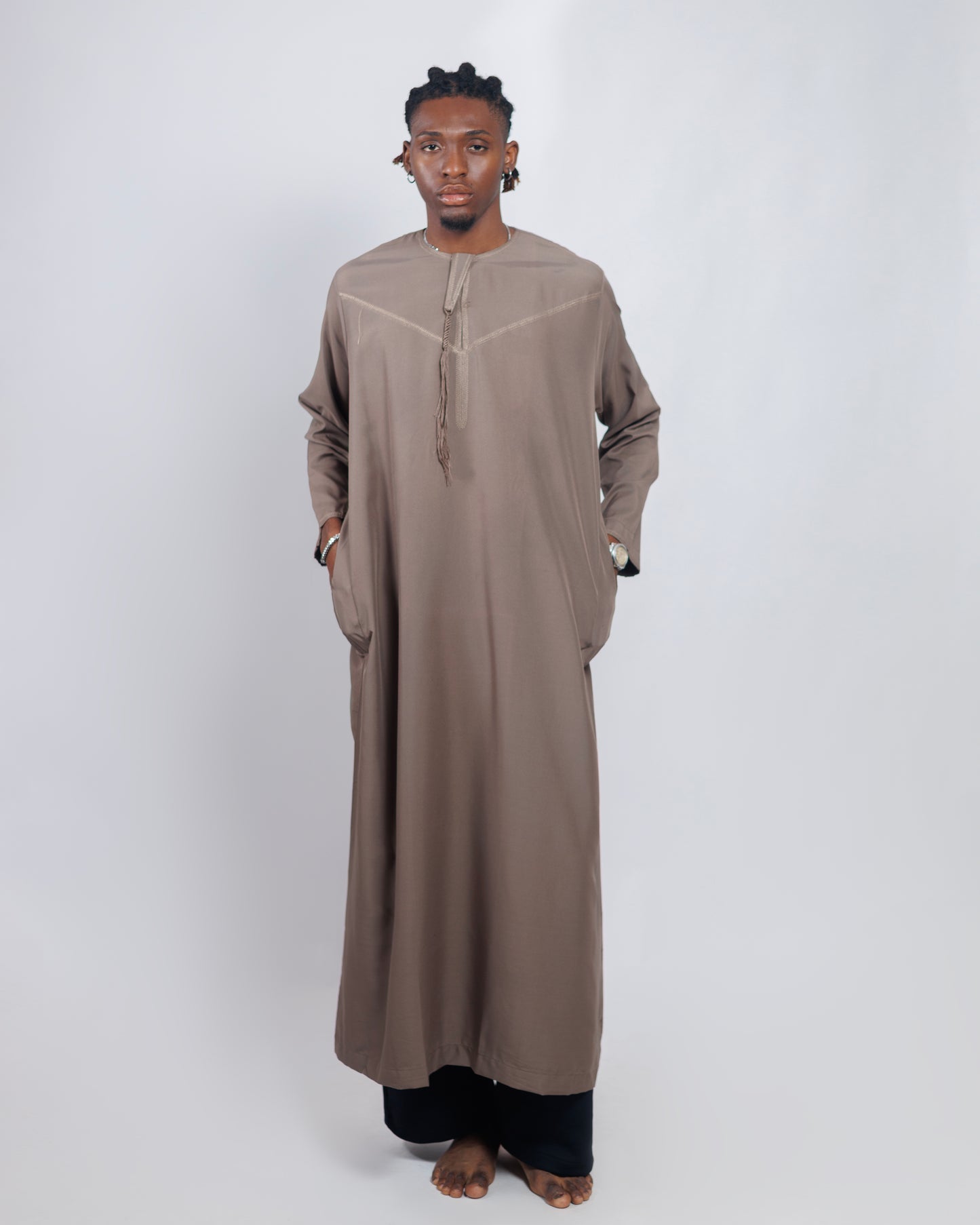 HZ Jalabiya in Taupe