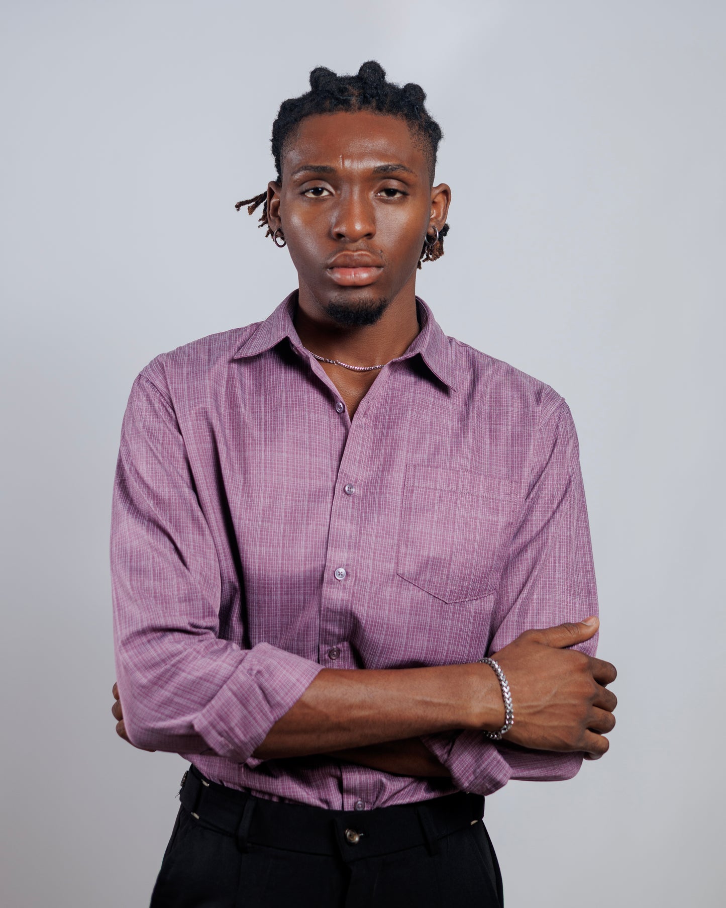 DNB Carlton Shirt in Wine