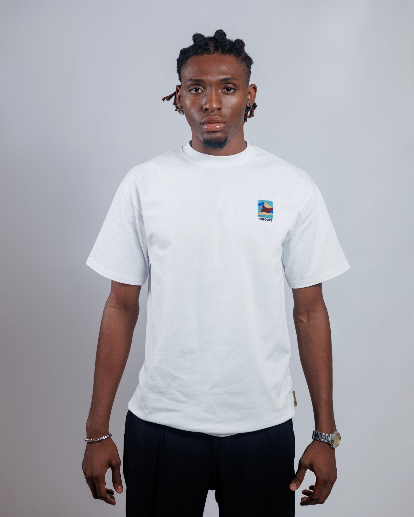 Old Eagle Vista Tee in White