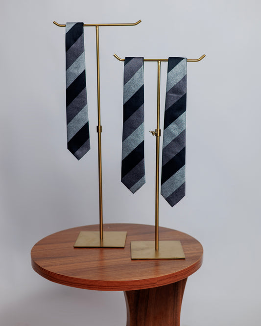 Ood Silk Tie in Ash Fade