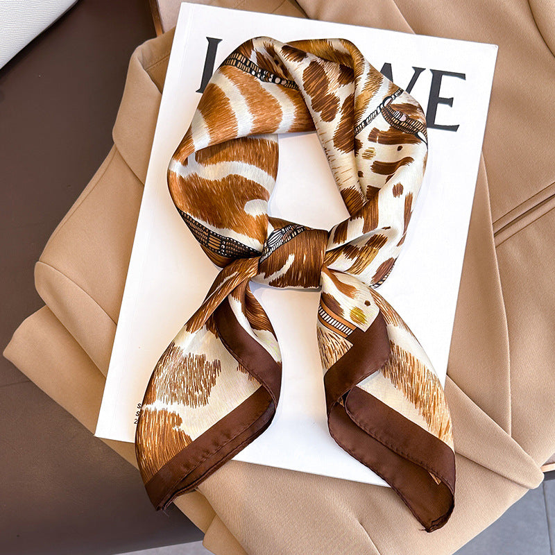 Regal Roar Mini Silk Scarf I