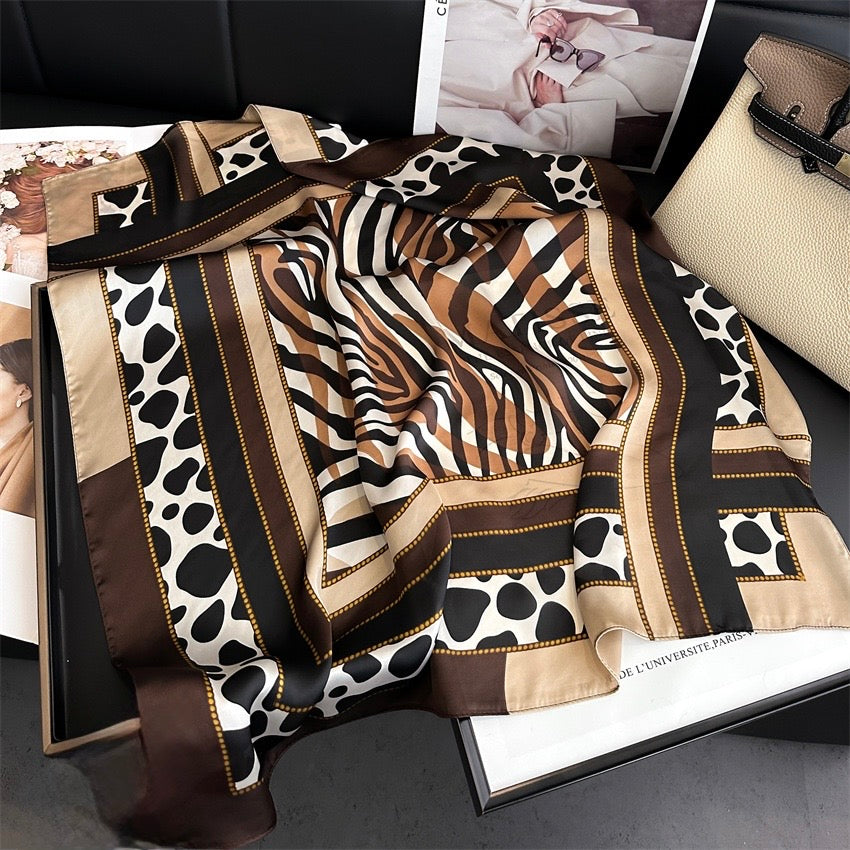 Regal Roar Mini Silk Scarf II