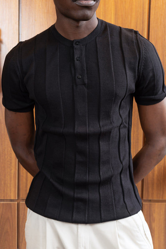 Marrakesh Knit Henley Shirt