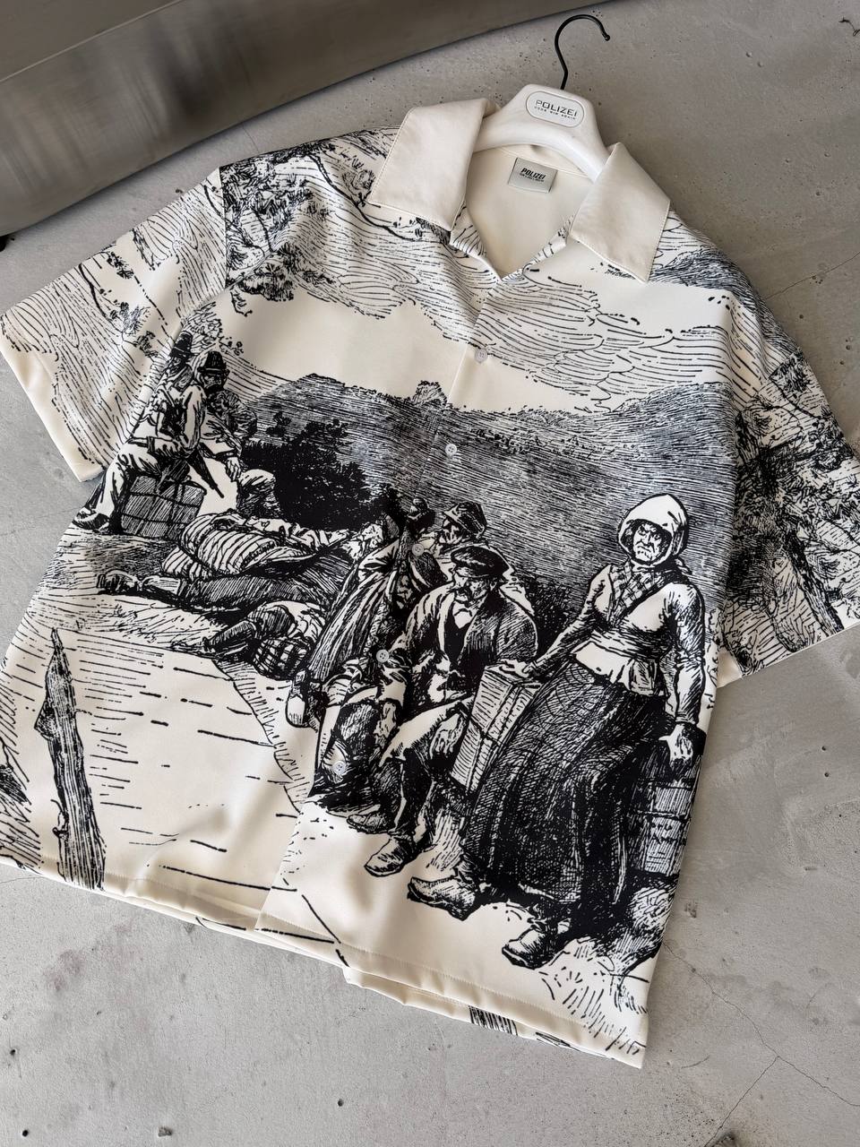 Polizei Print Shirt