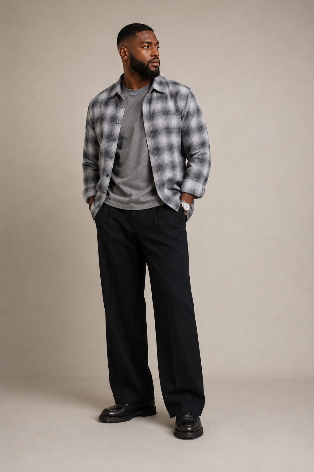 Ood Shadow Check Shirt